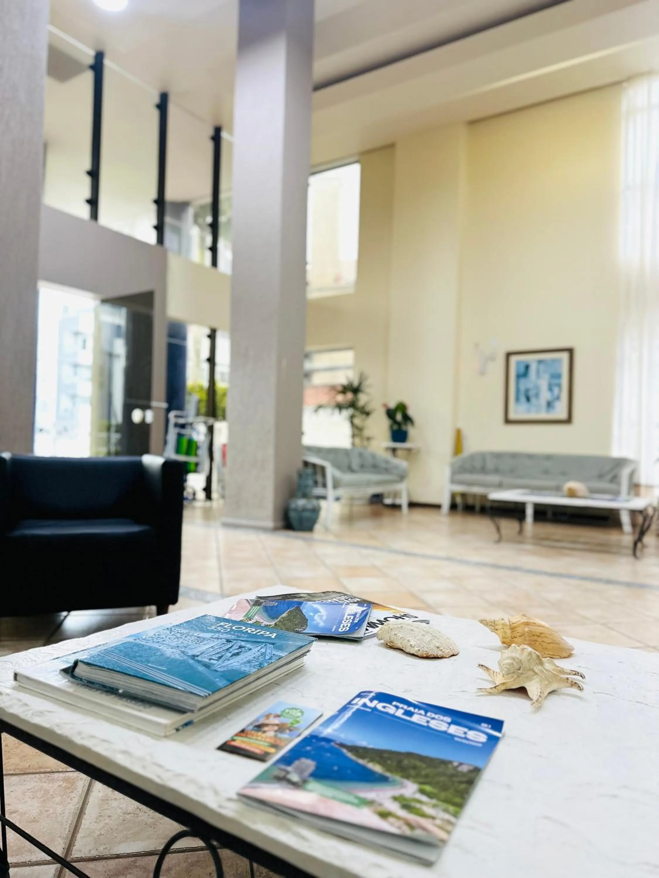 Lobby or reception in Gaivotas Praia Hotel