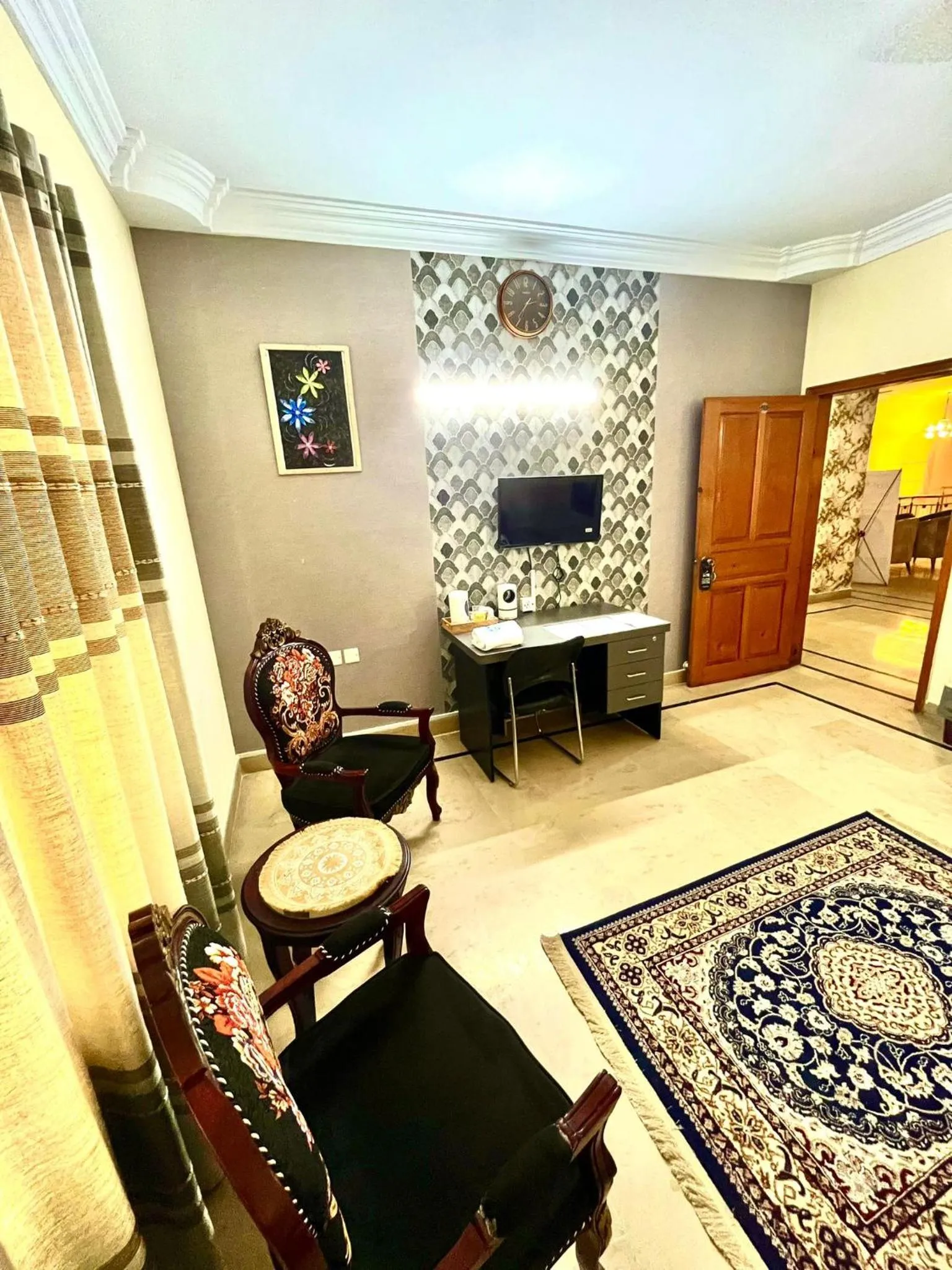 Seating area in Waypoint Hotel