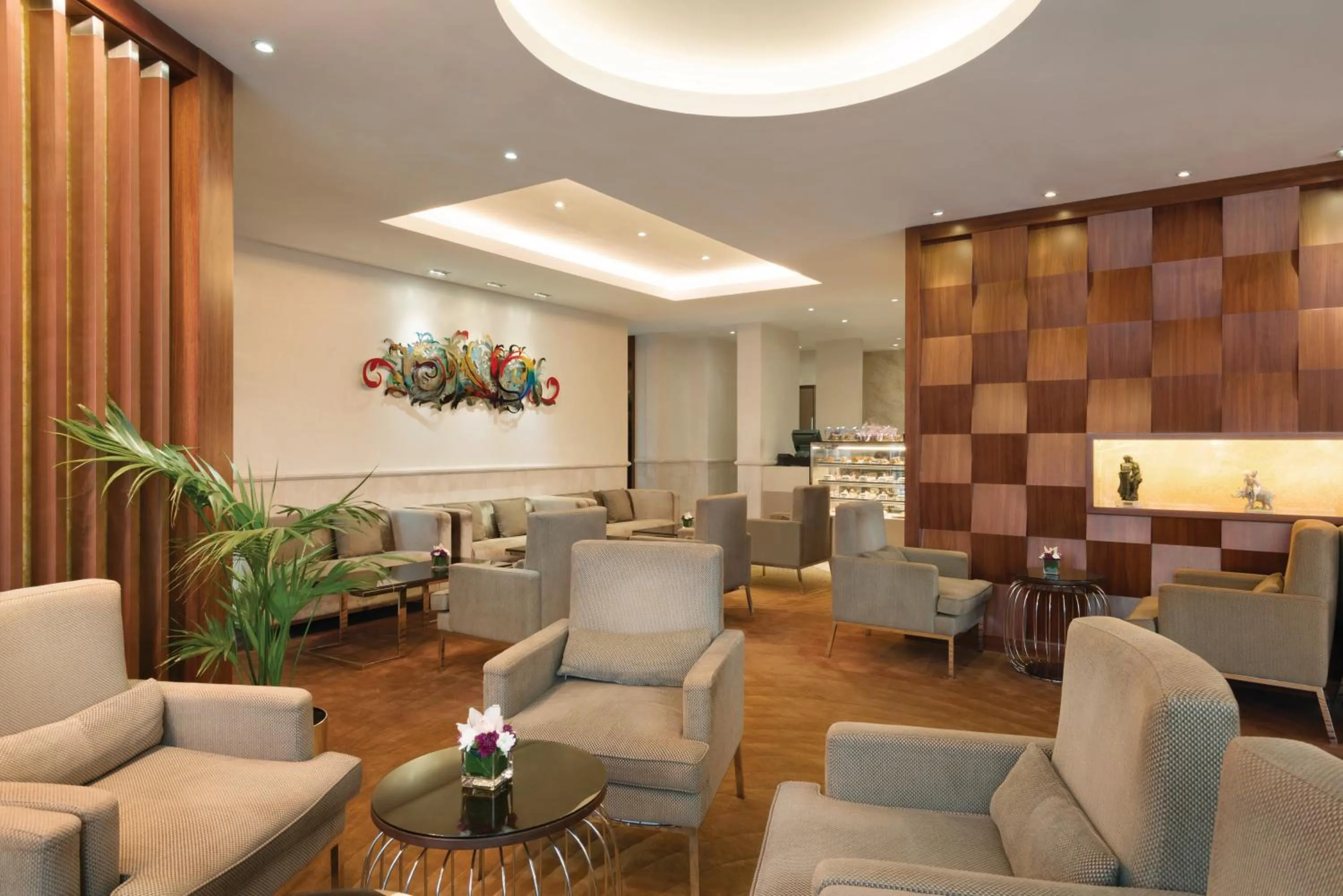 Lobby or reception in Ramada Abu Dhabi Corniche