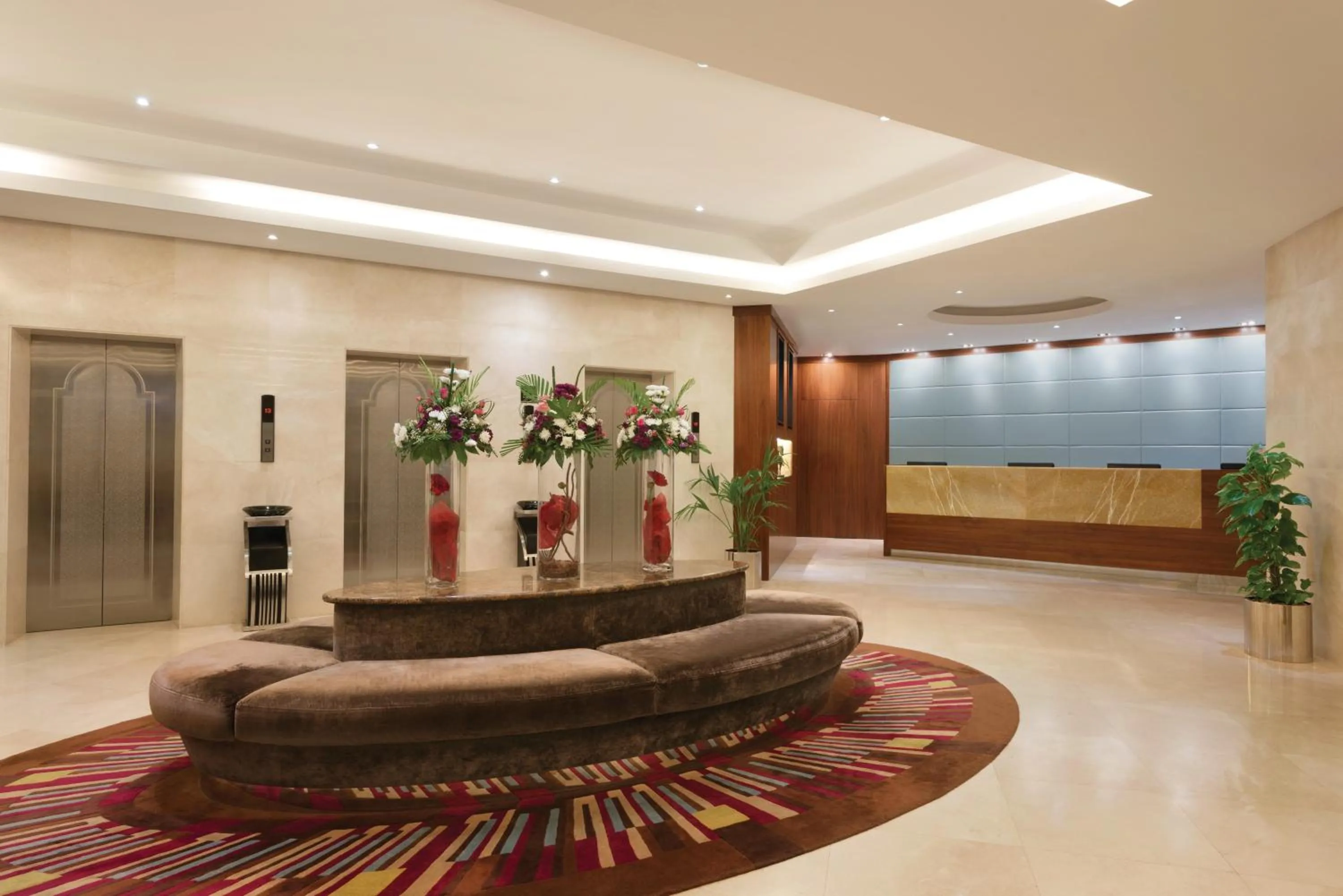 Lobby or reception in Ramada Abu Dhabi Corniche