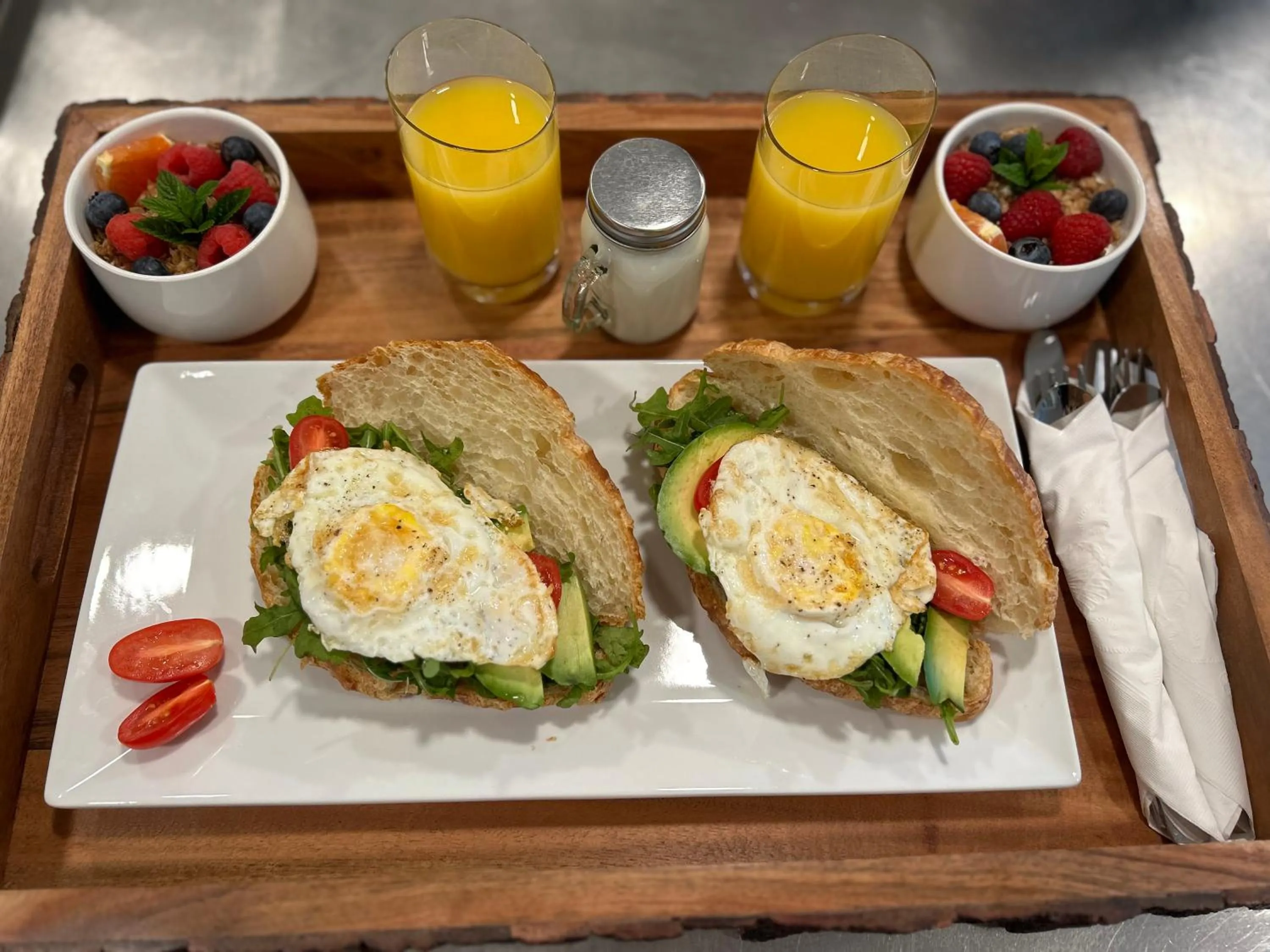 Breakfast in Chimney Hill Estate Inn