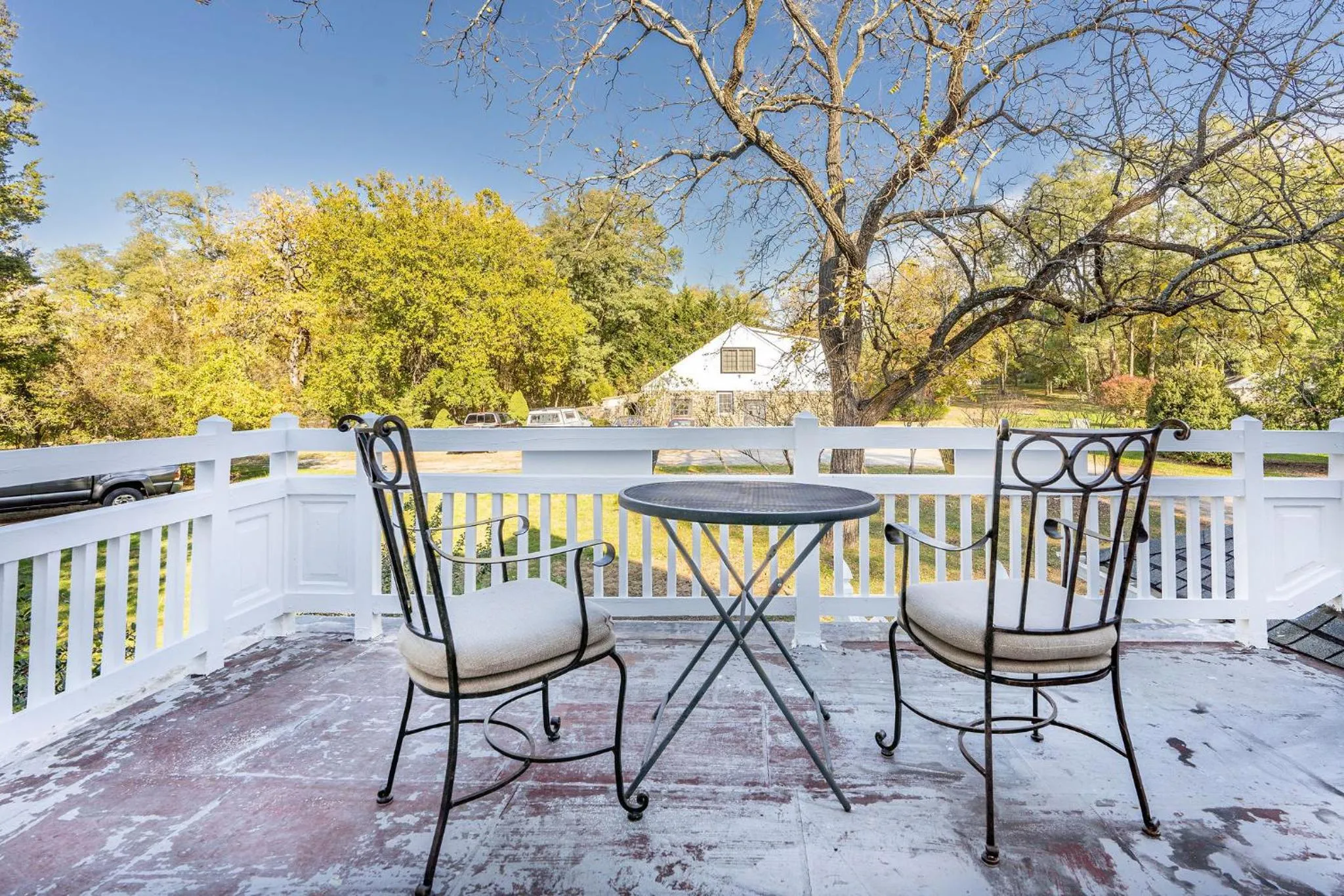 Patio in Chimney Hill Estate Inn