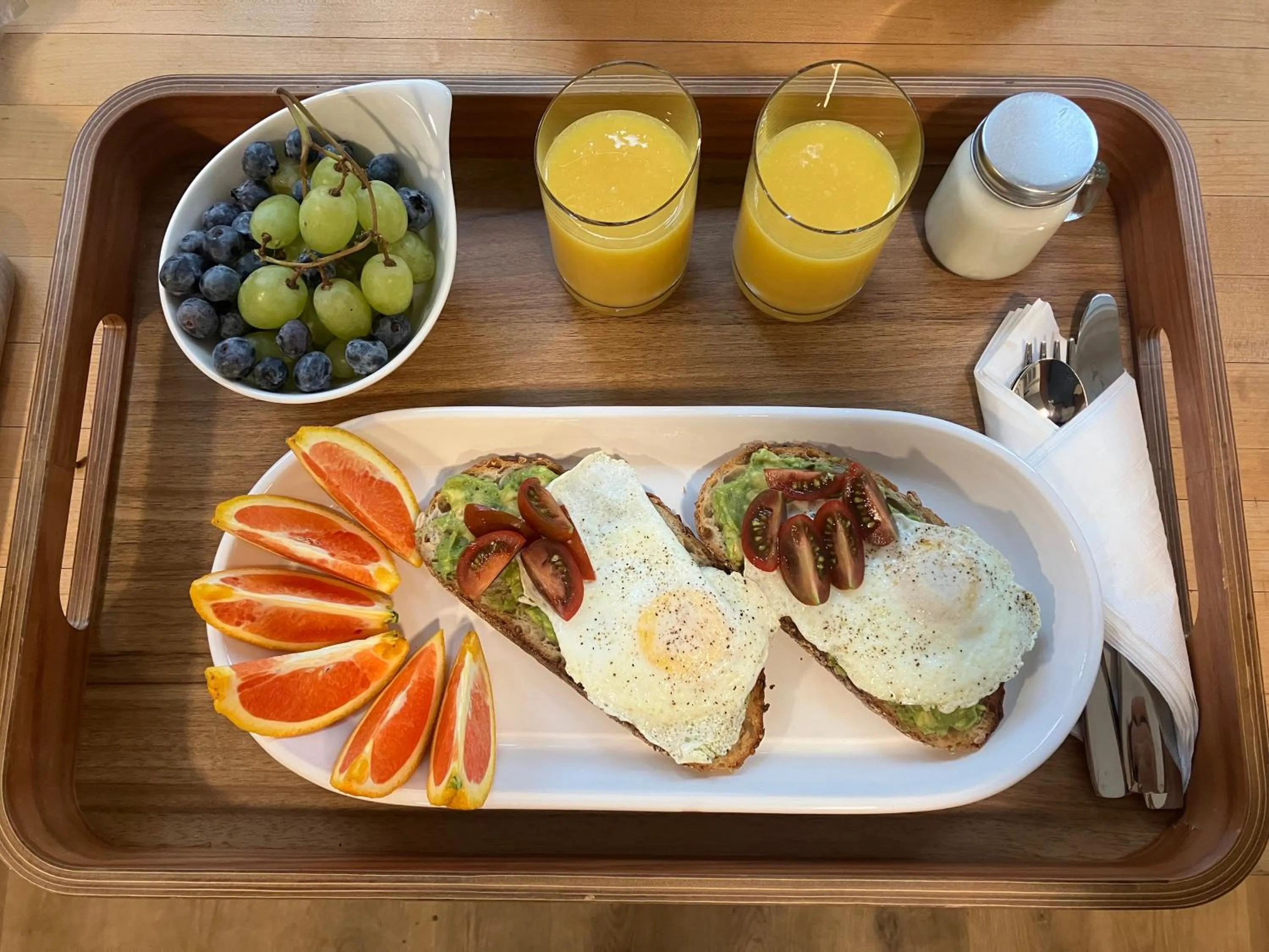 Food in Chimney Hill Estate Inn