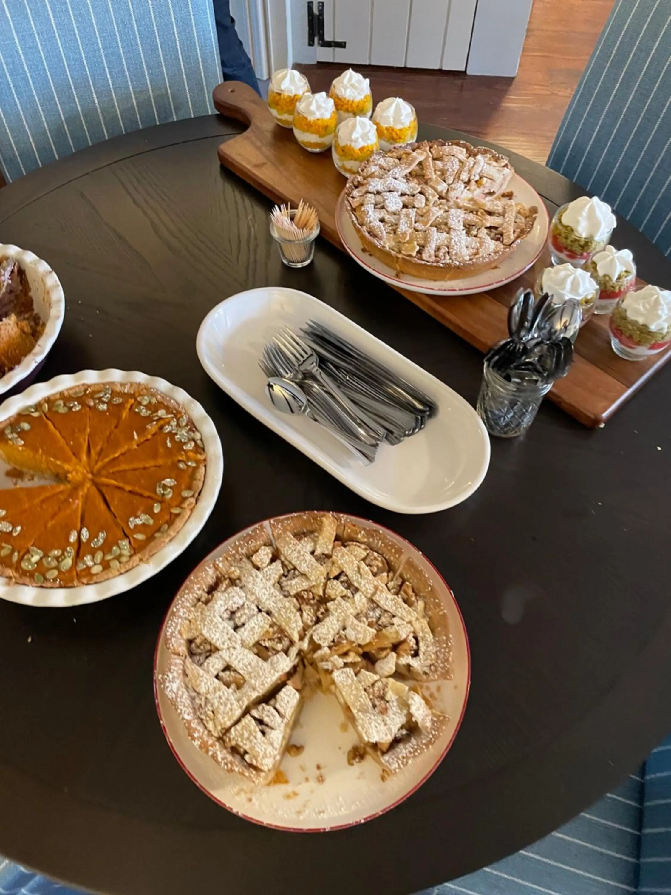 Food in Chimney Hill Estate Inn