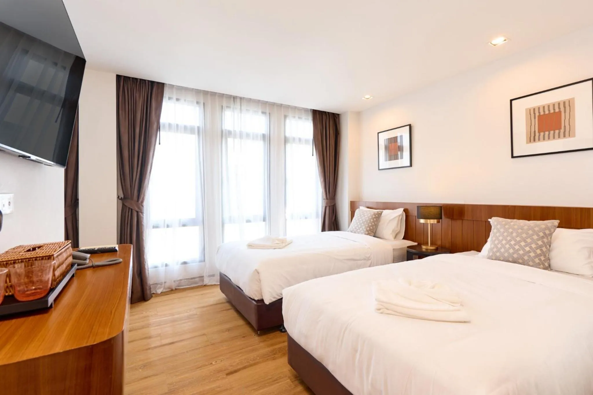 Bedroom, Bed in Be Phrasingh Hotel Chiang Mai