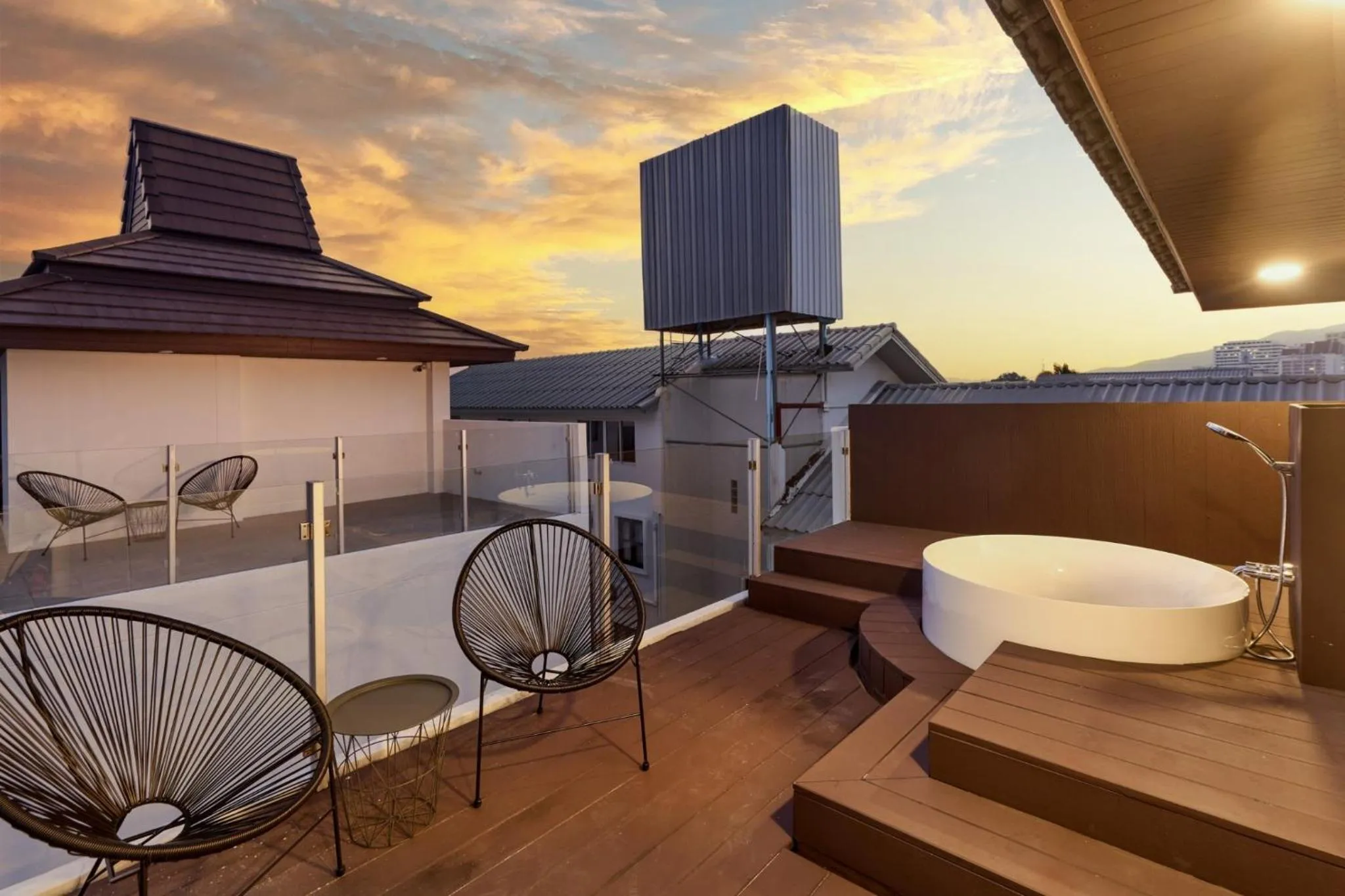 Natural landscape in Be Phrasingh Hotel Chiang Mai