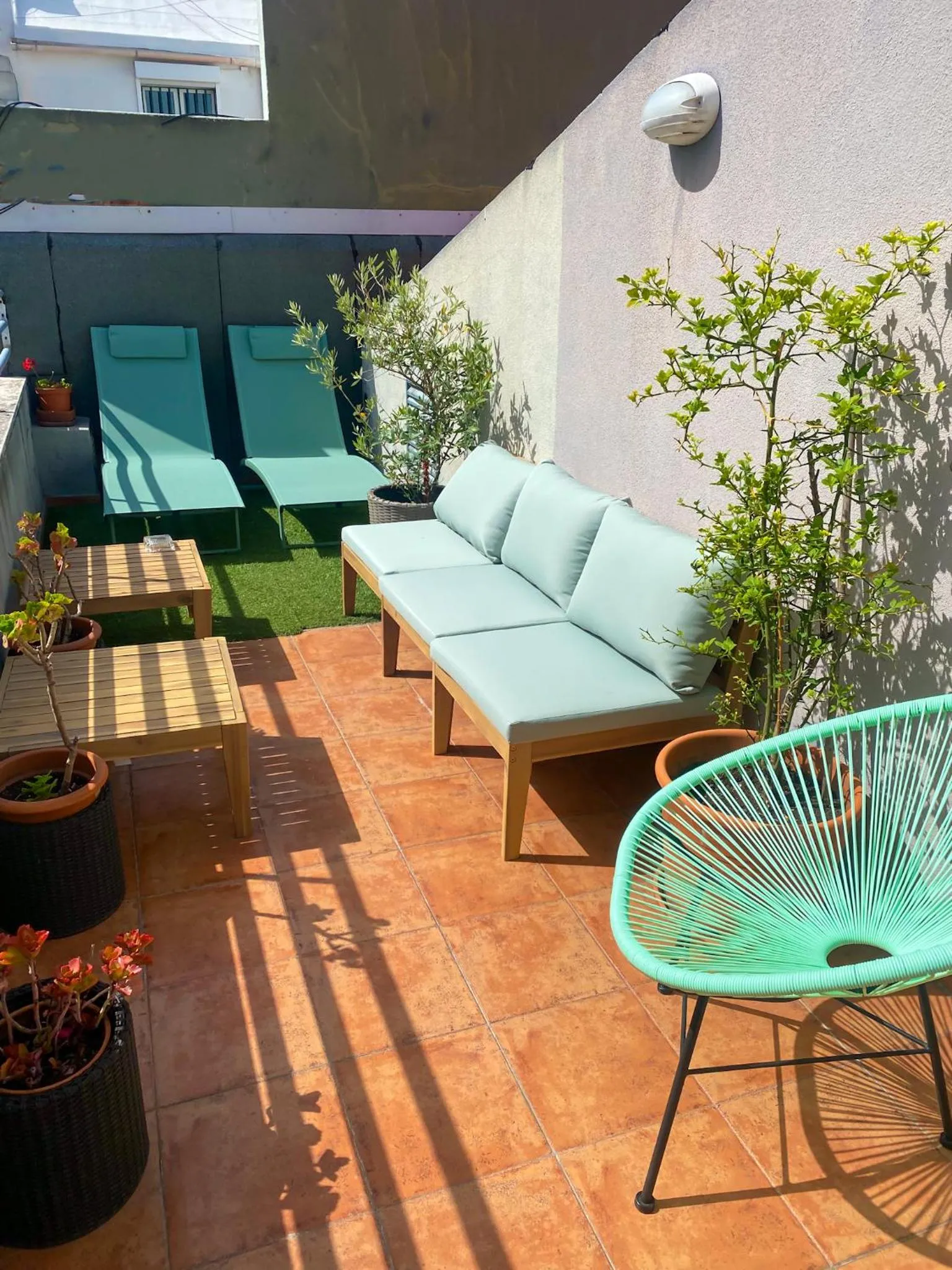 Balcony/Terrace in Cruz Apartments