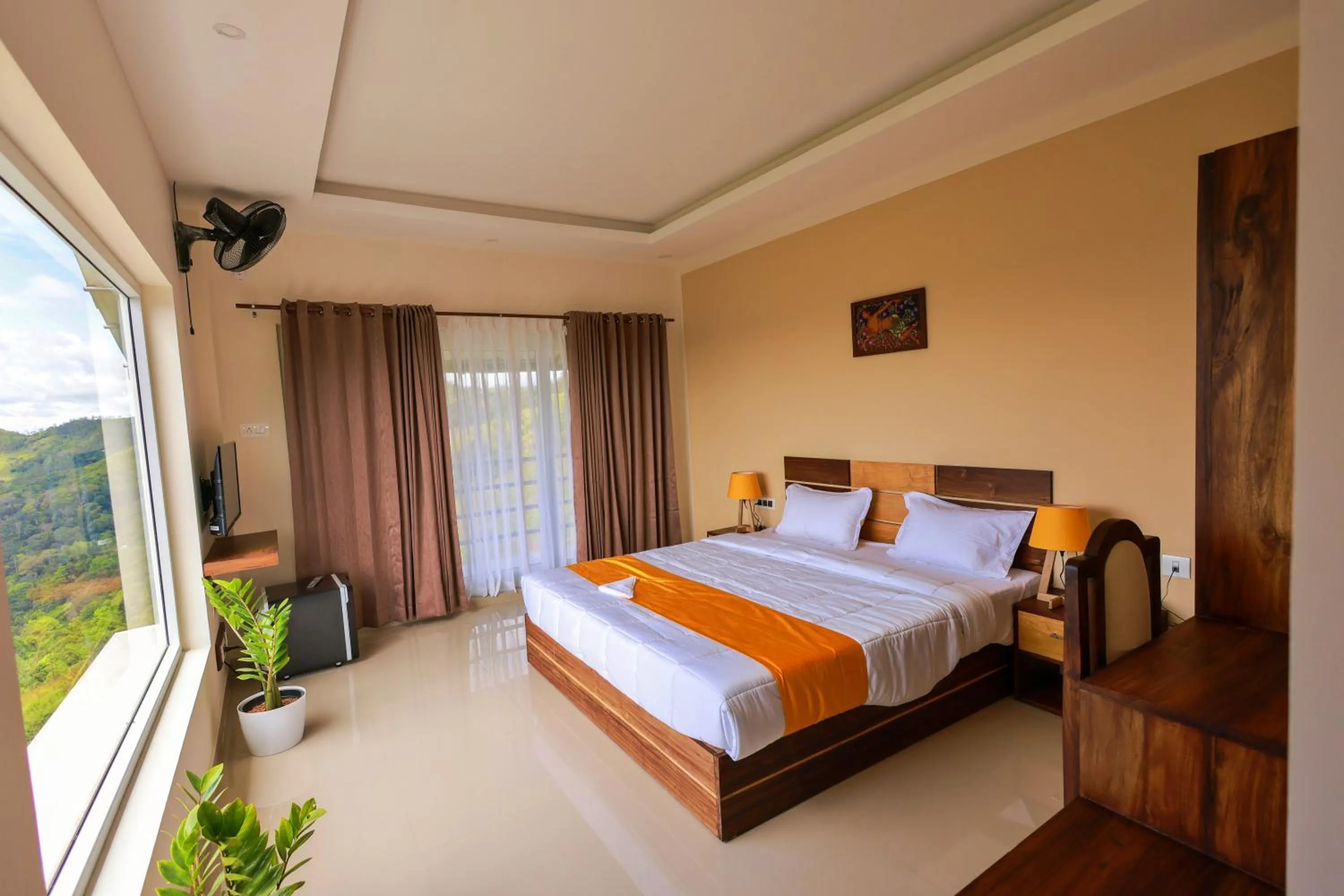 Photo of the whole room, Bed in The Windy Mist Resort Munnar