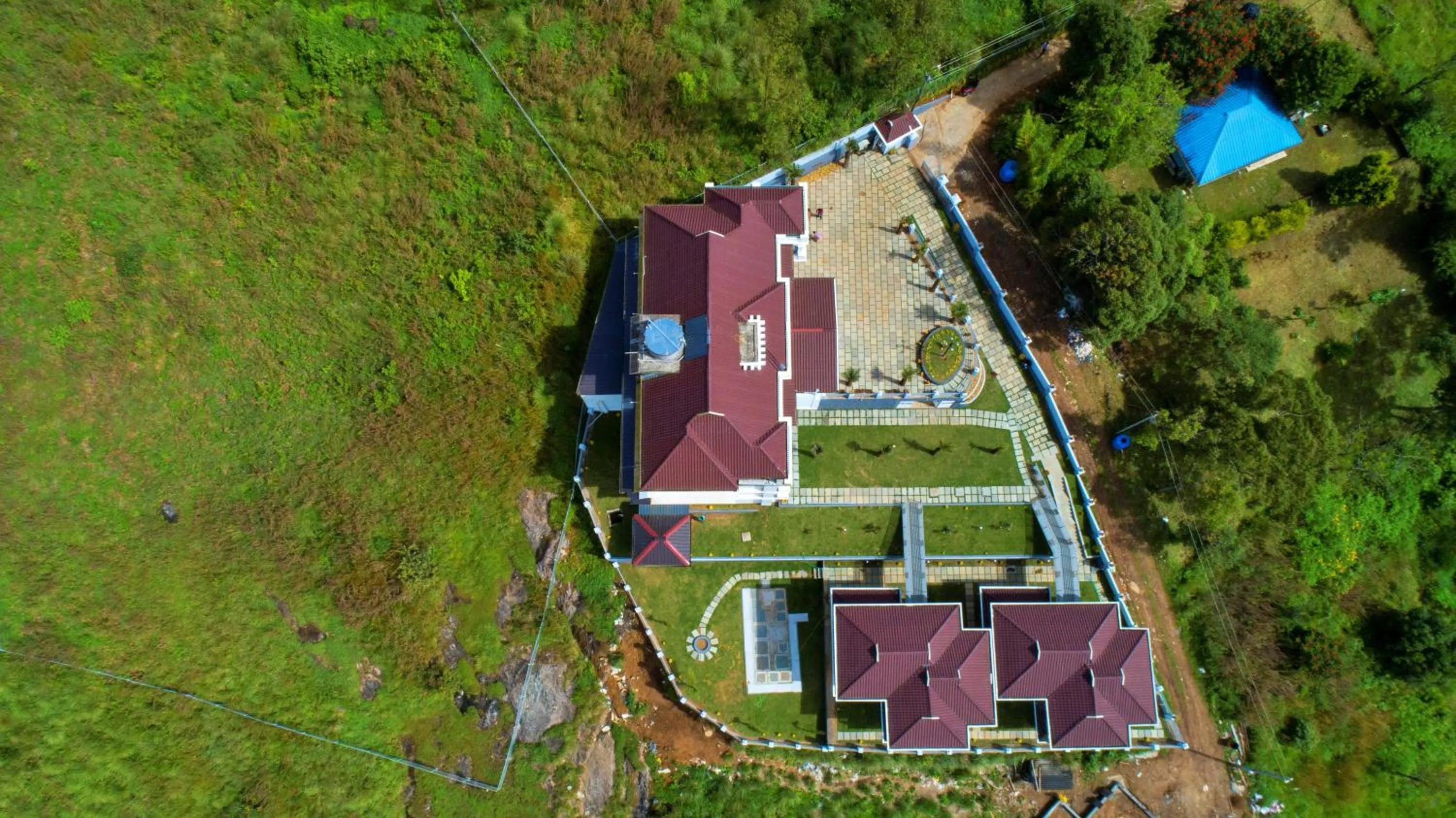 Property building in The Windy Mist Resort Munnar