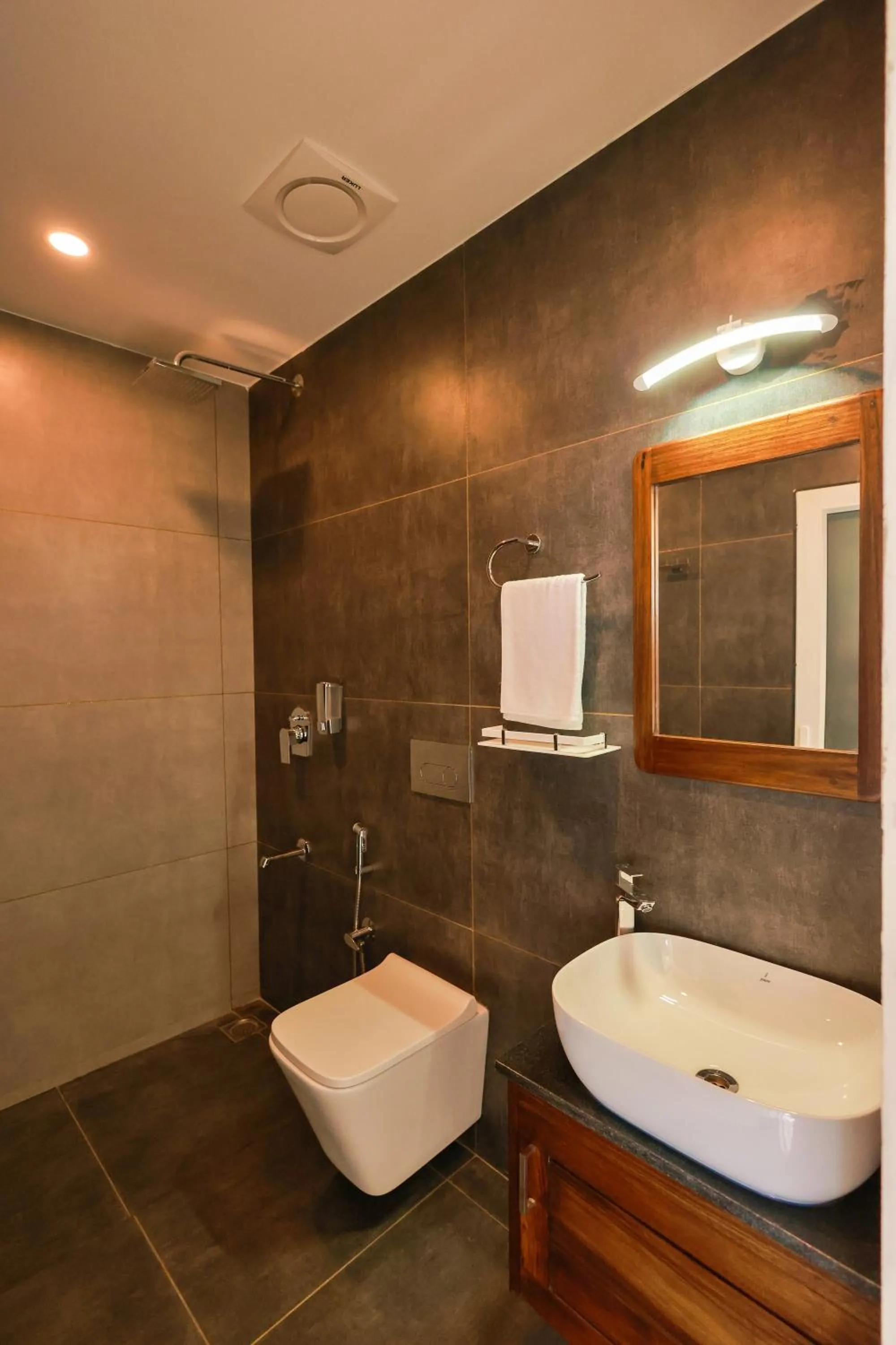 Shower in The Windy Mist Resort Munnar