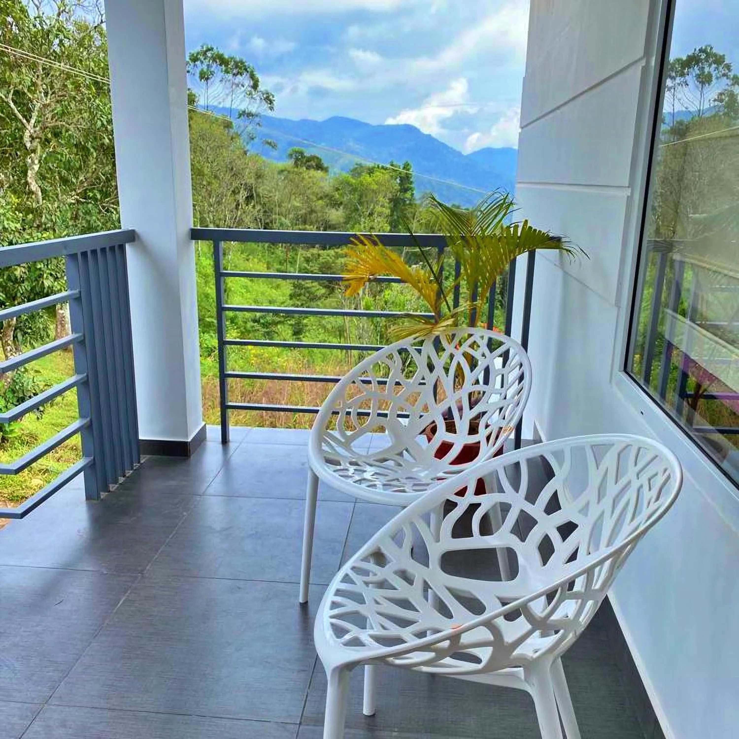 Patio in The Windy Mist Resort Munnar