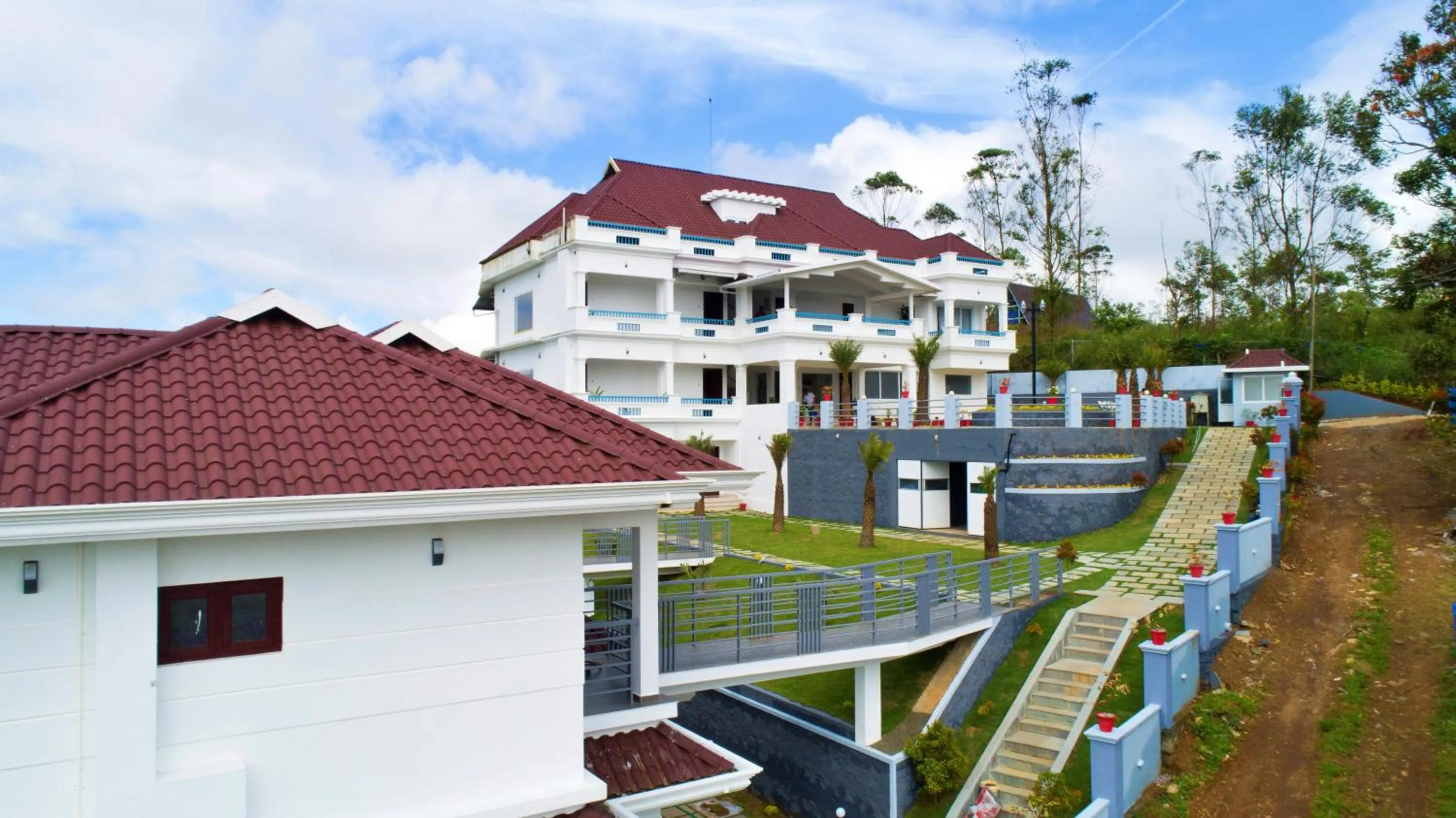 Property building in The Windy Mist Resort Munnar