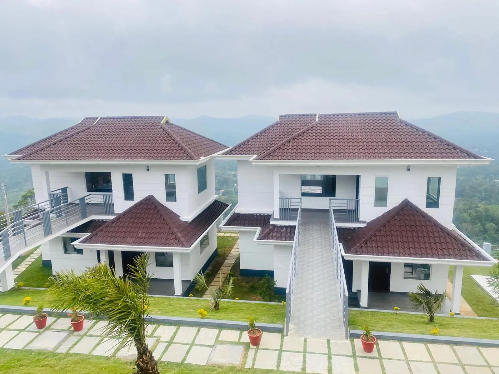 Property building in The Windy Mist Resort Munnar