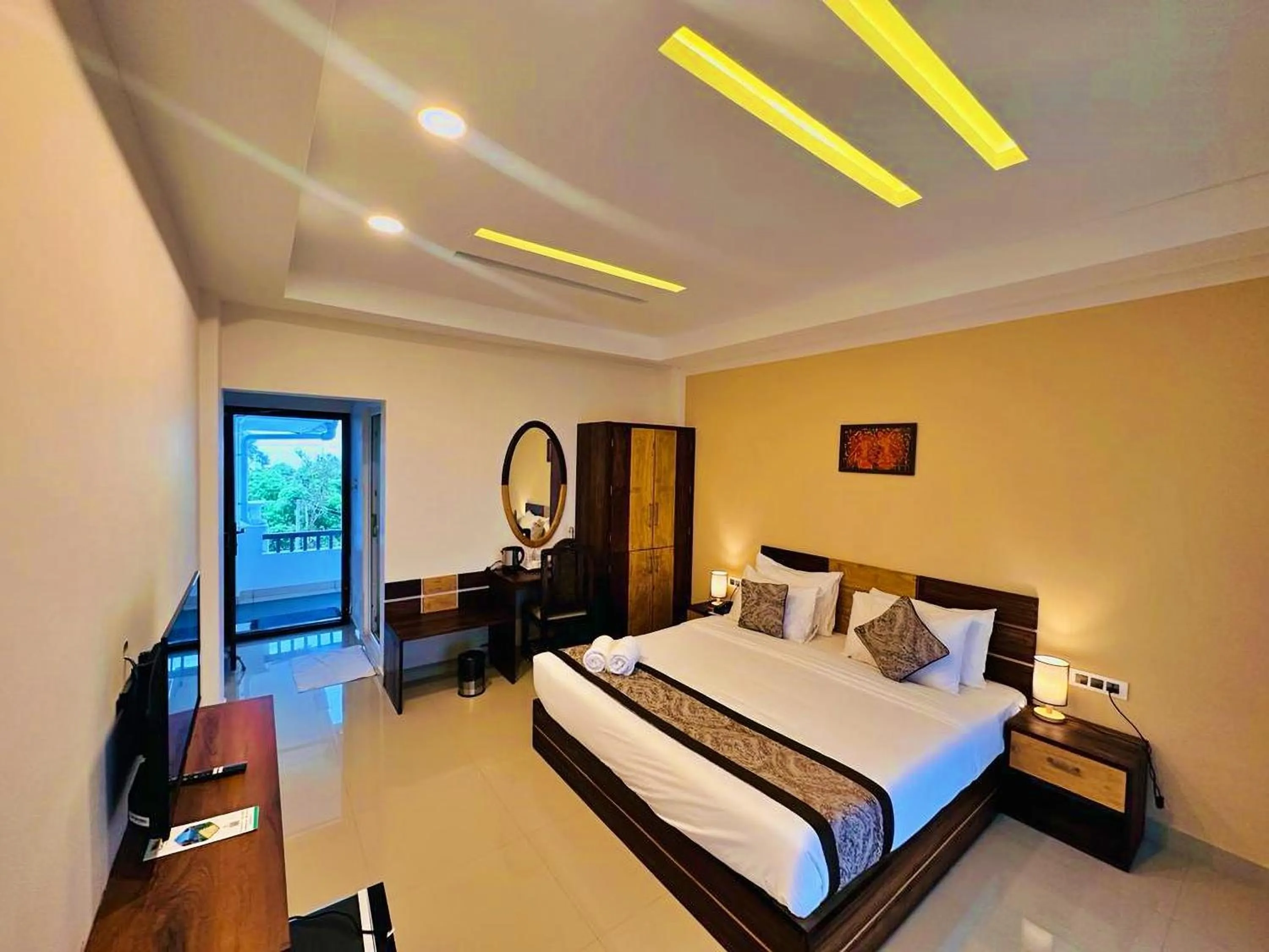 Bed in The Windy Mist Resort Munnar