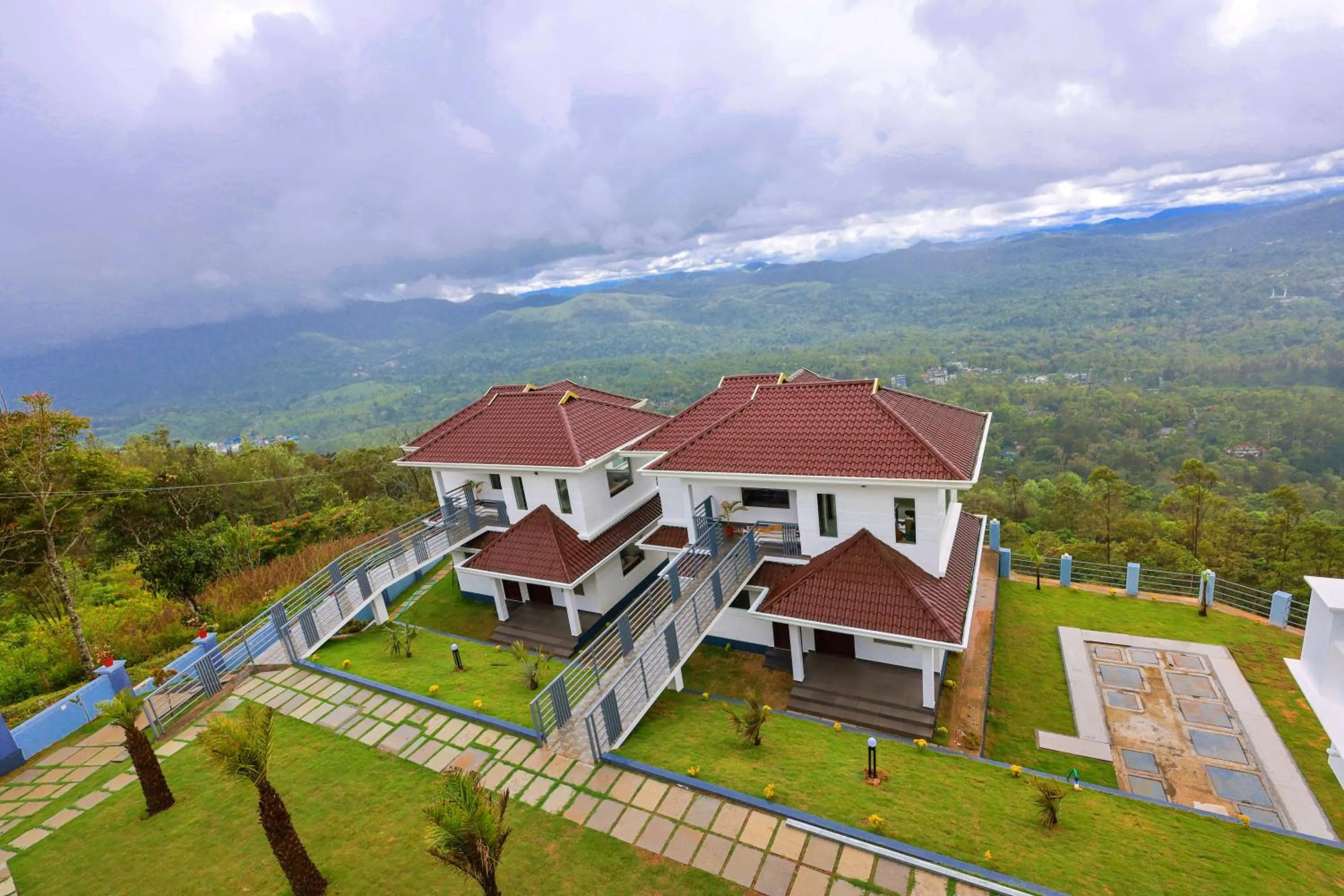 Property building in The Windy Mist Resort Munnar