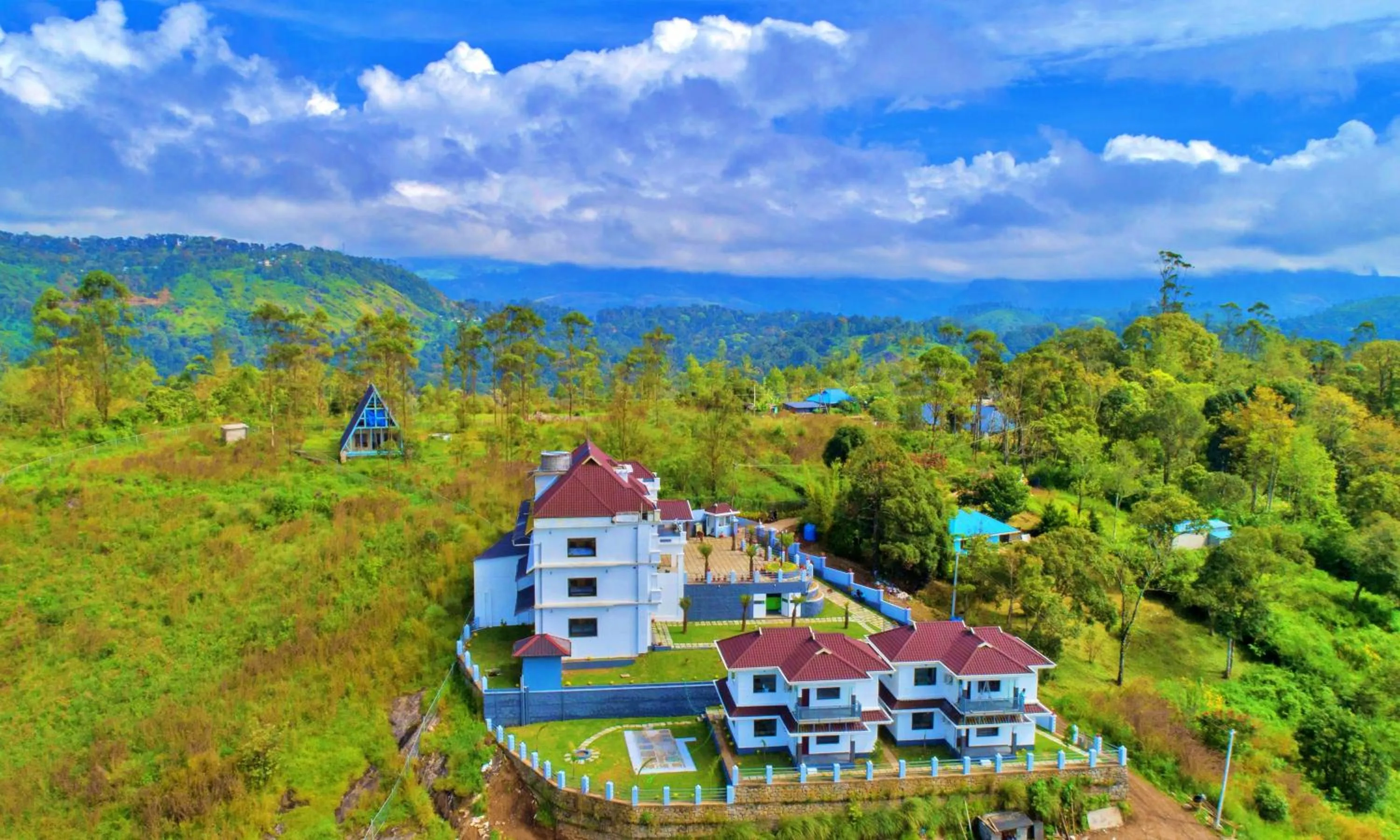 Property building in The Windy Mist Resort Munnar