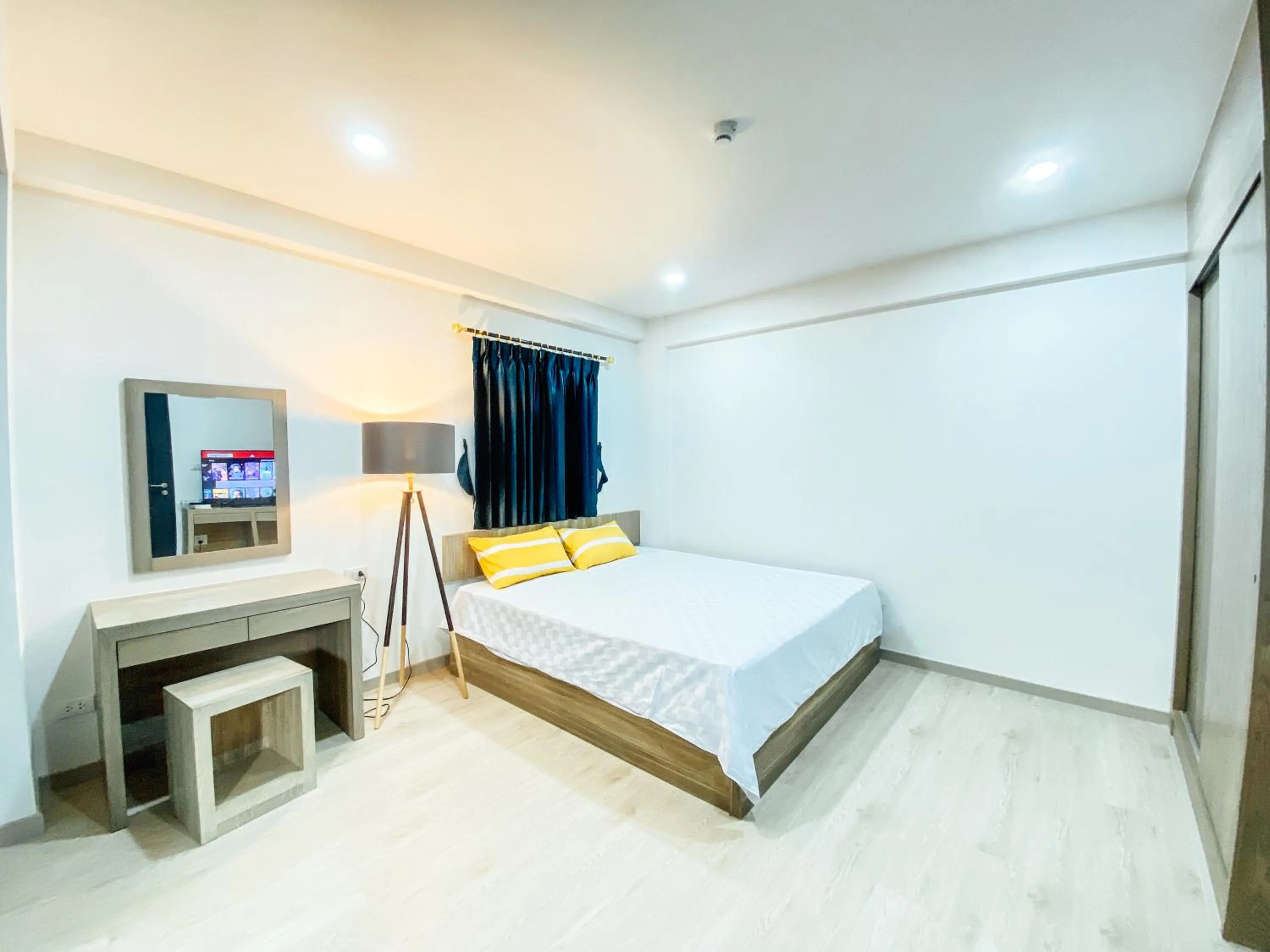 Bed in GP House Bangkok - Sukhumvit Onnut BTS Skytrain