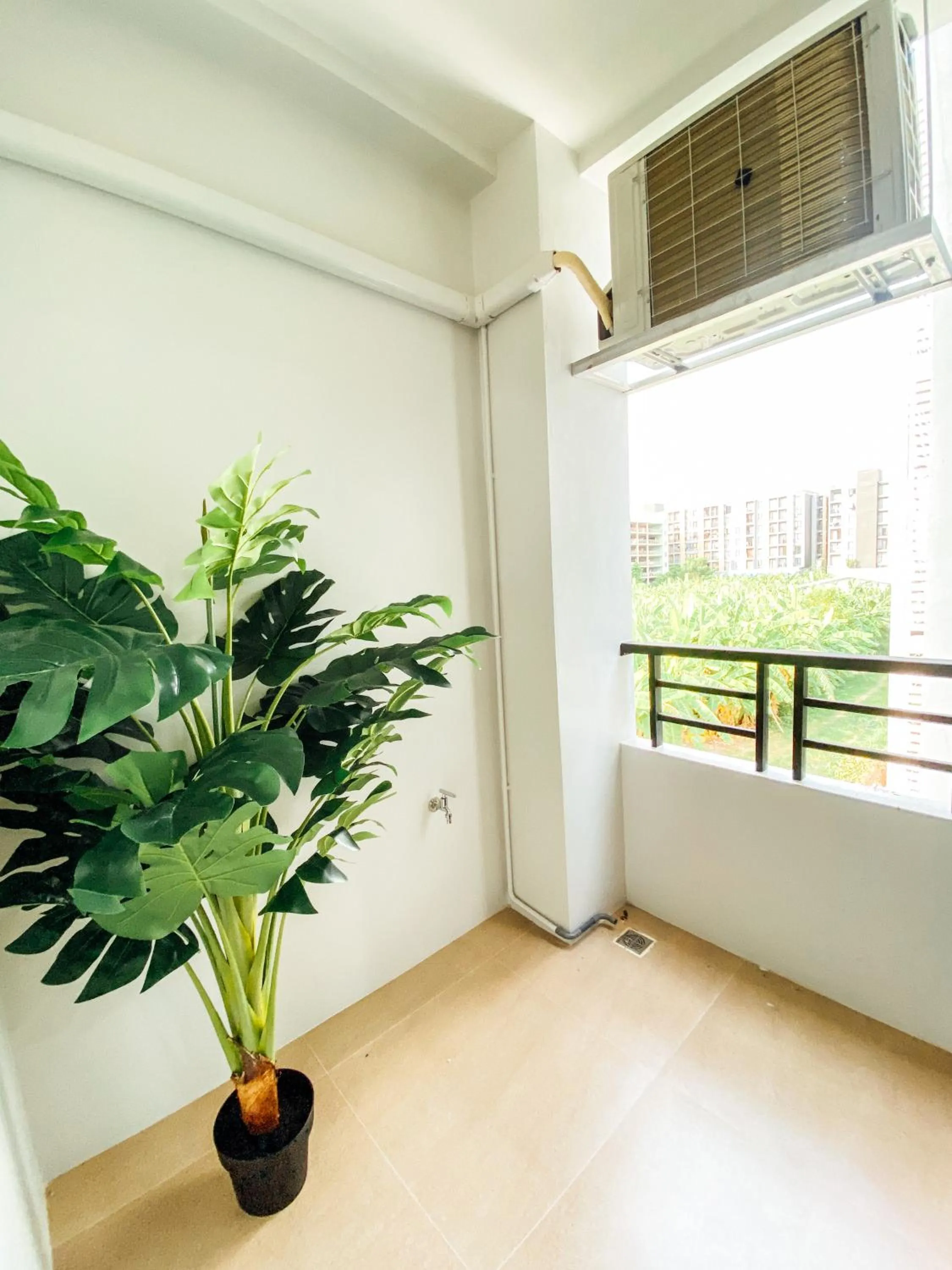 Balcony/Terrace in GP House Bangkok - Sukhumvit Onnut BTS Skytrain