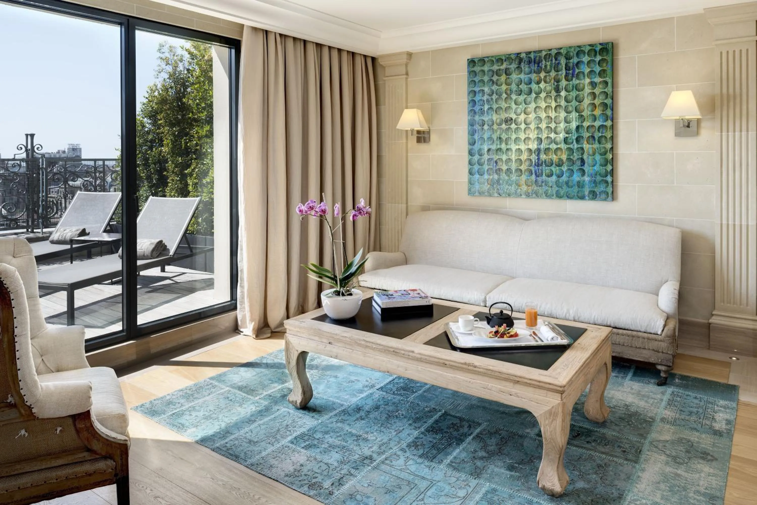 Seating area in Majestic Hotel & Spa Barcelona GL