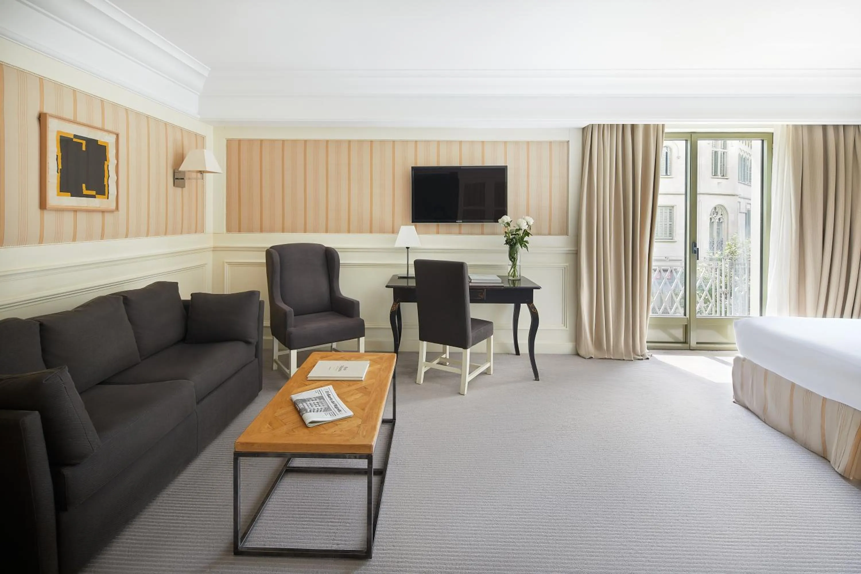 Bedroom, Bed in Majestic Hotel & Spa Barcelona GL