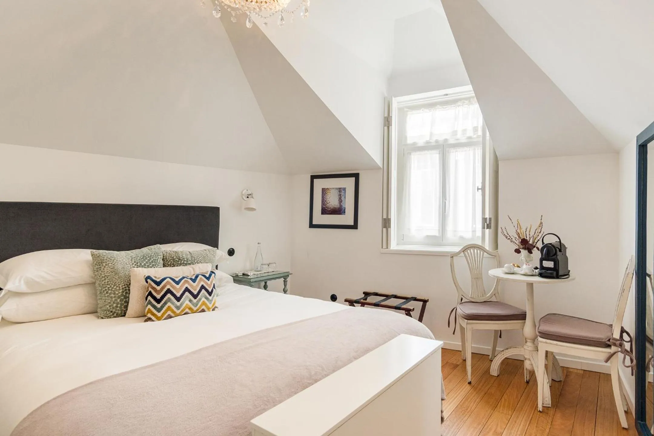 Bed in 1872 River House by Olivia