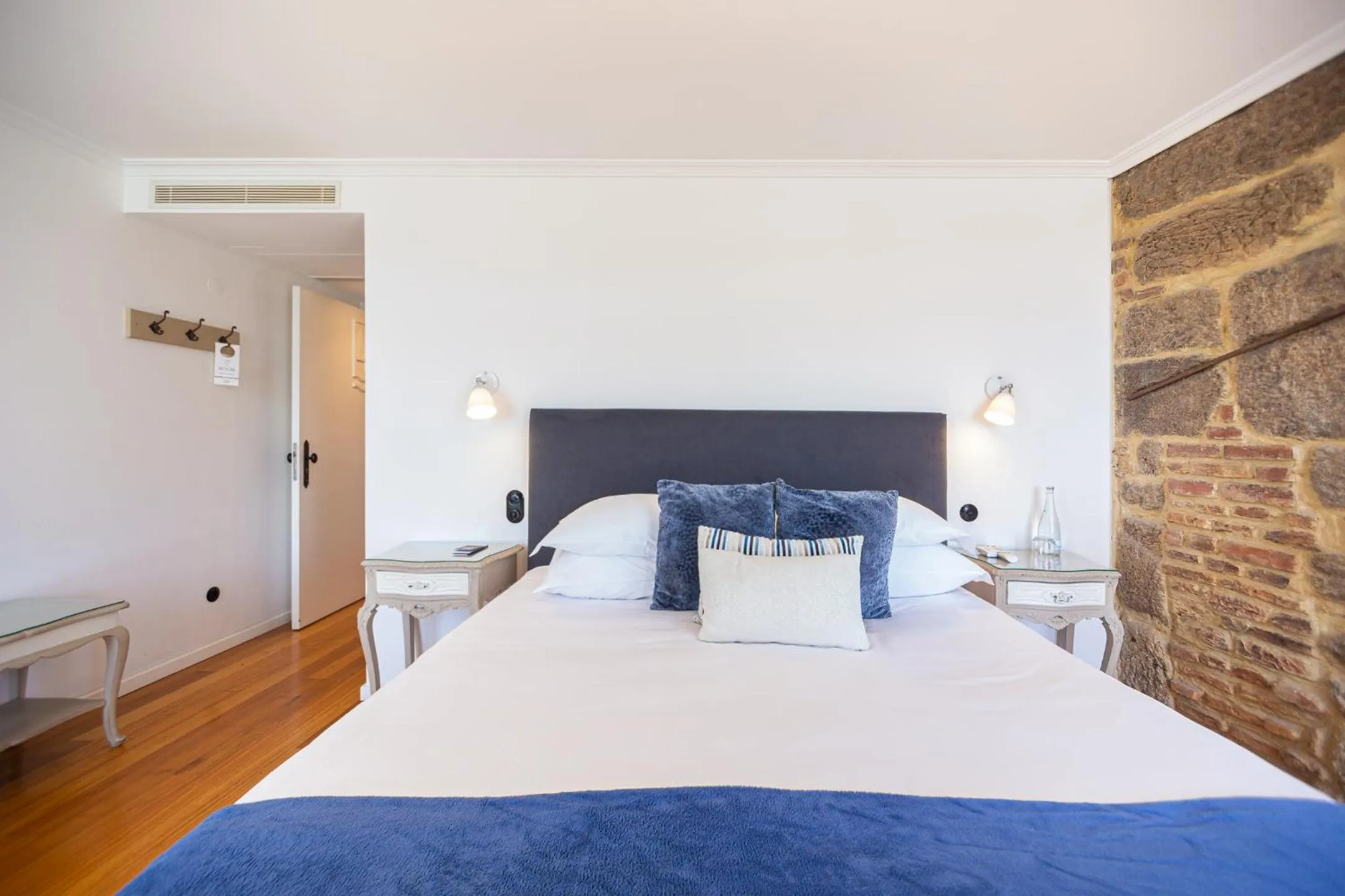 Bed in 1872 River House by Olivia