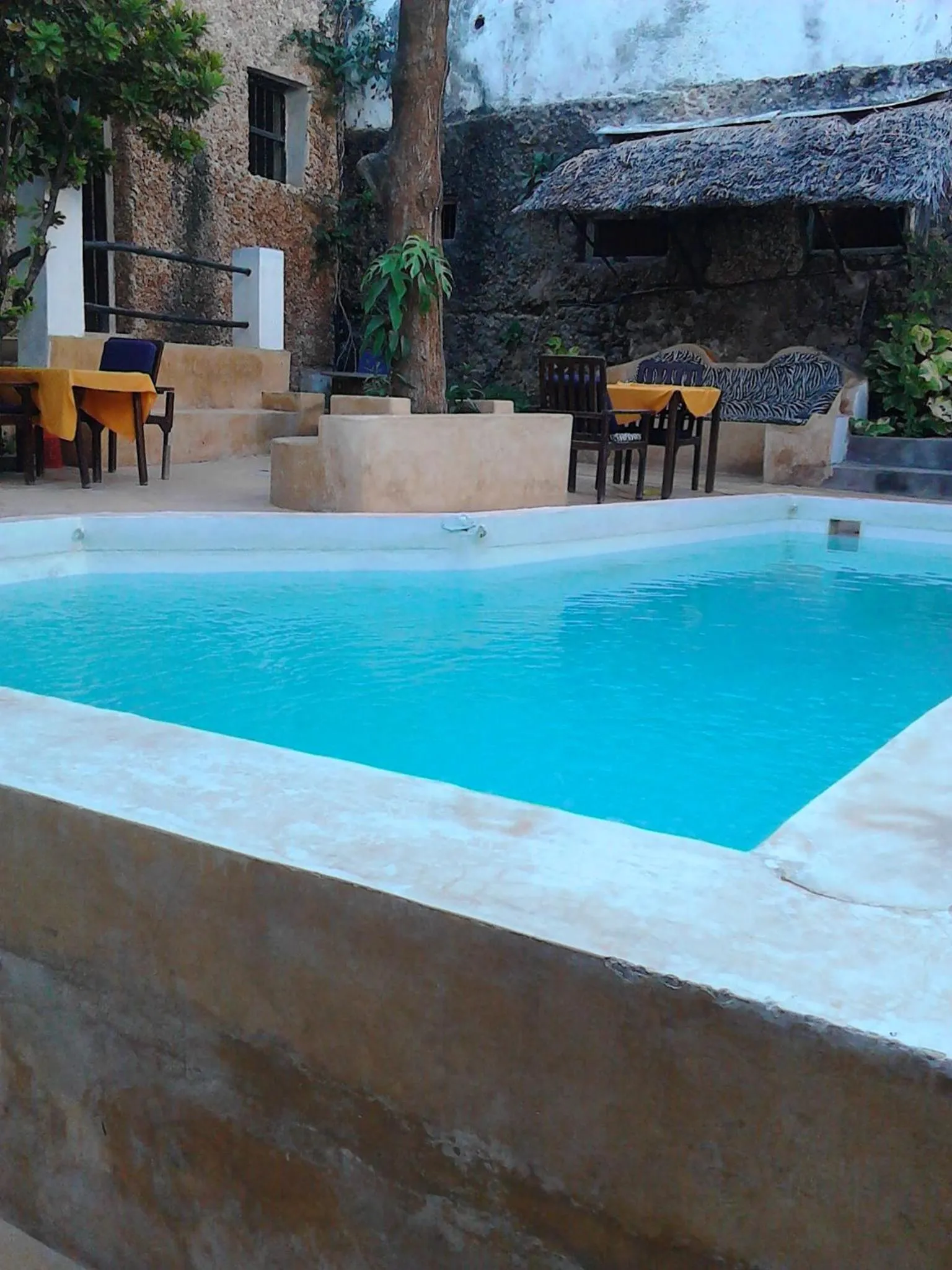 Swimming pool in Jannat House