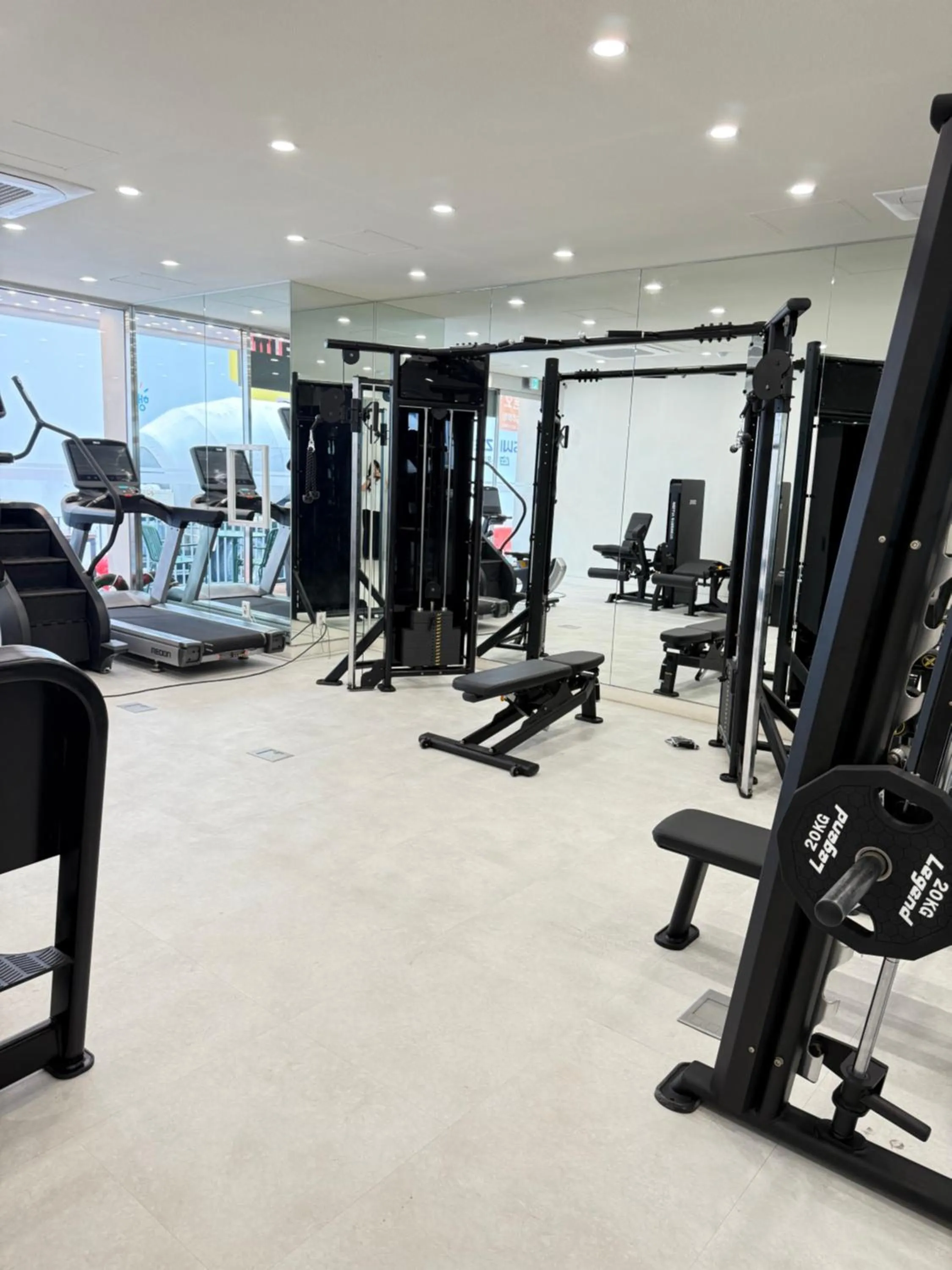 Fitness centre/facilities in JB Plus Hotel