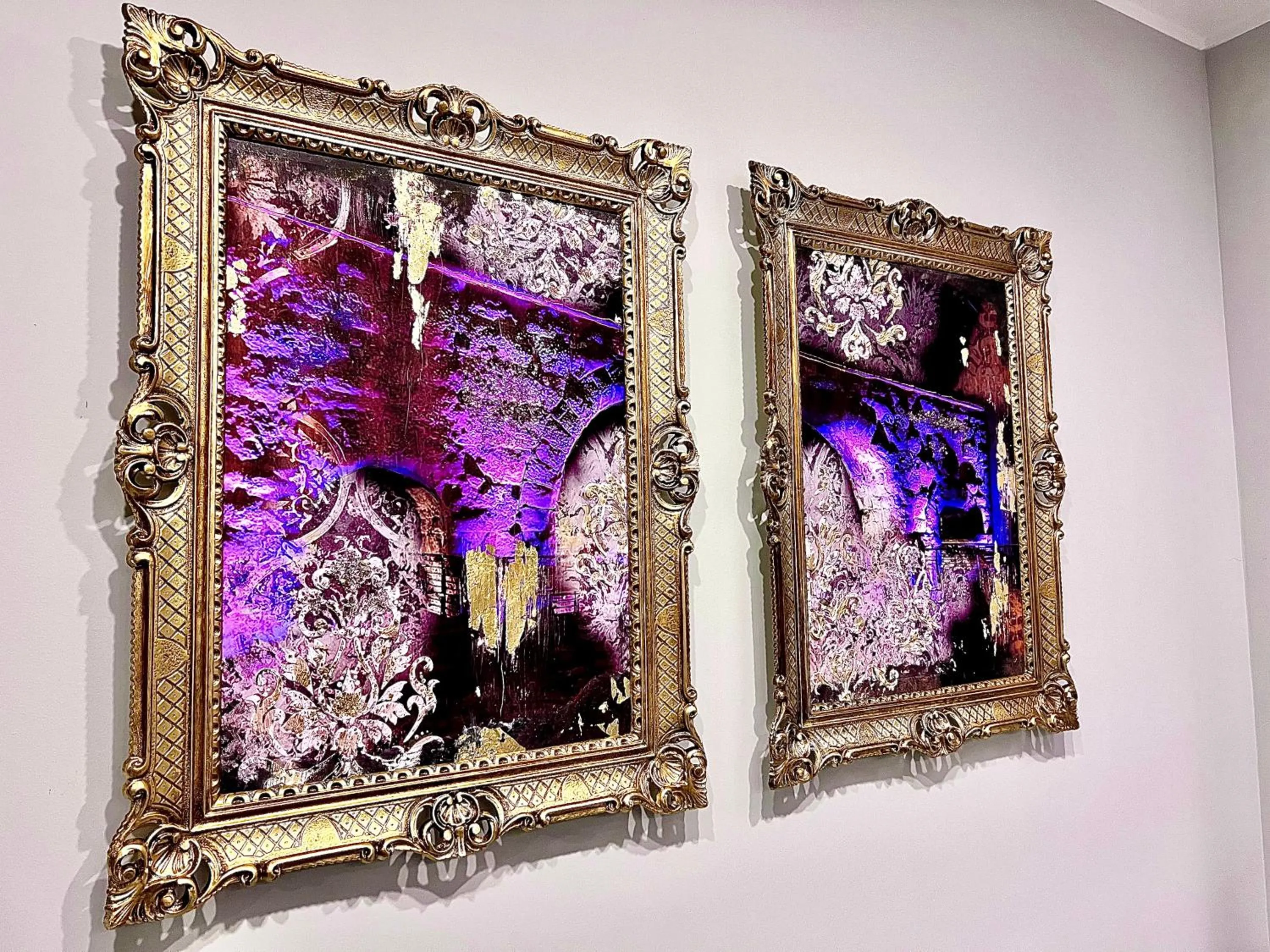 Decorative detail in Le Porte luxury apartment