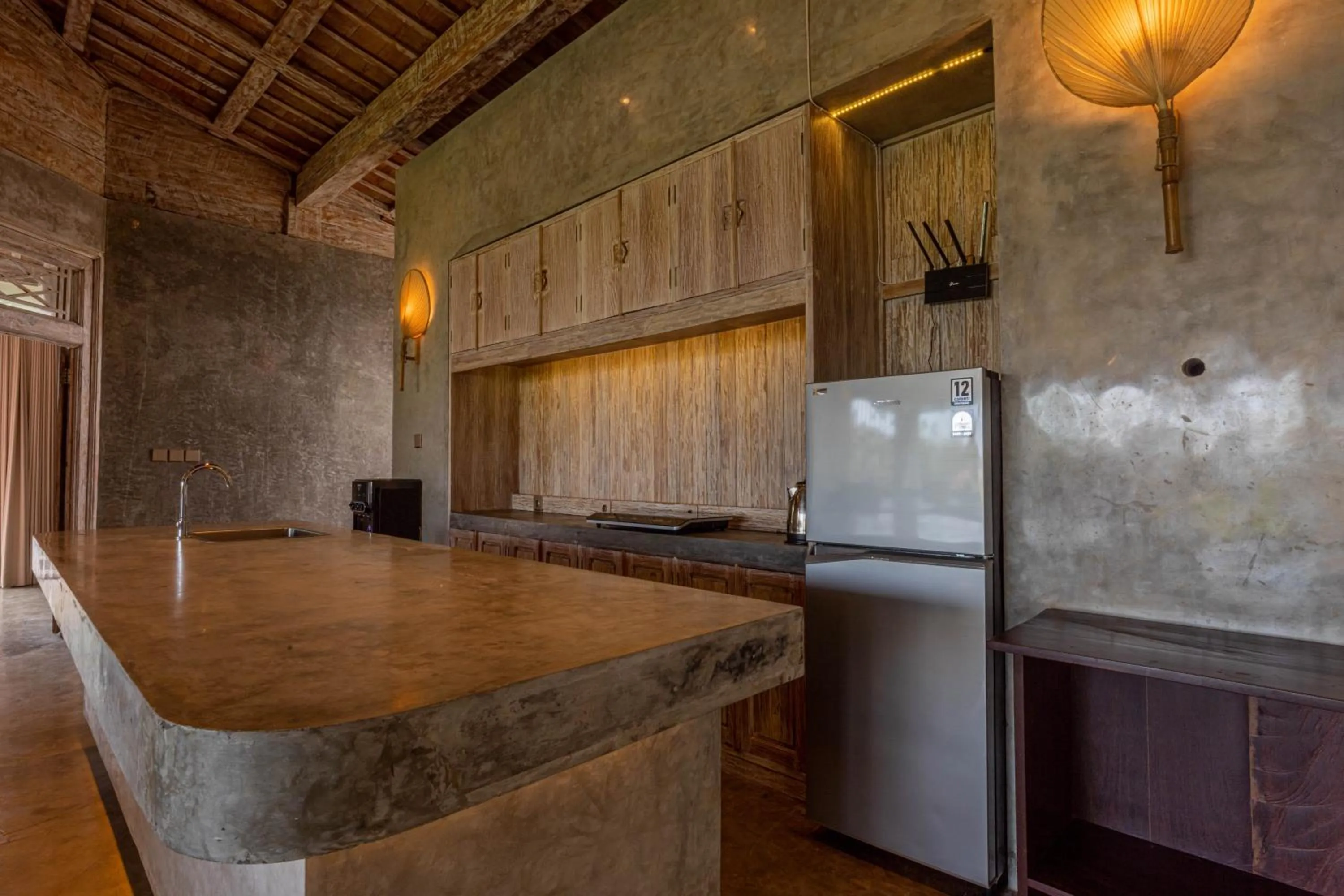 Kitchen or kitchenette in Casa Batu Belig