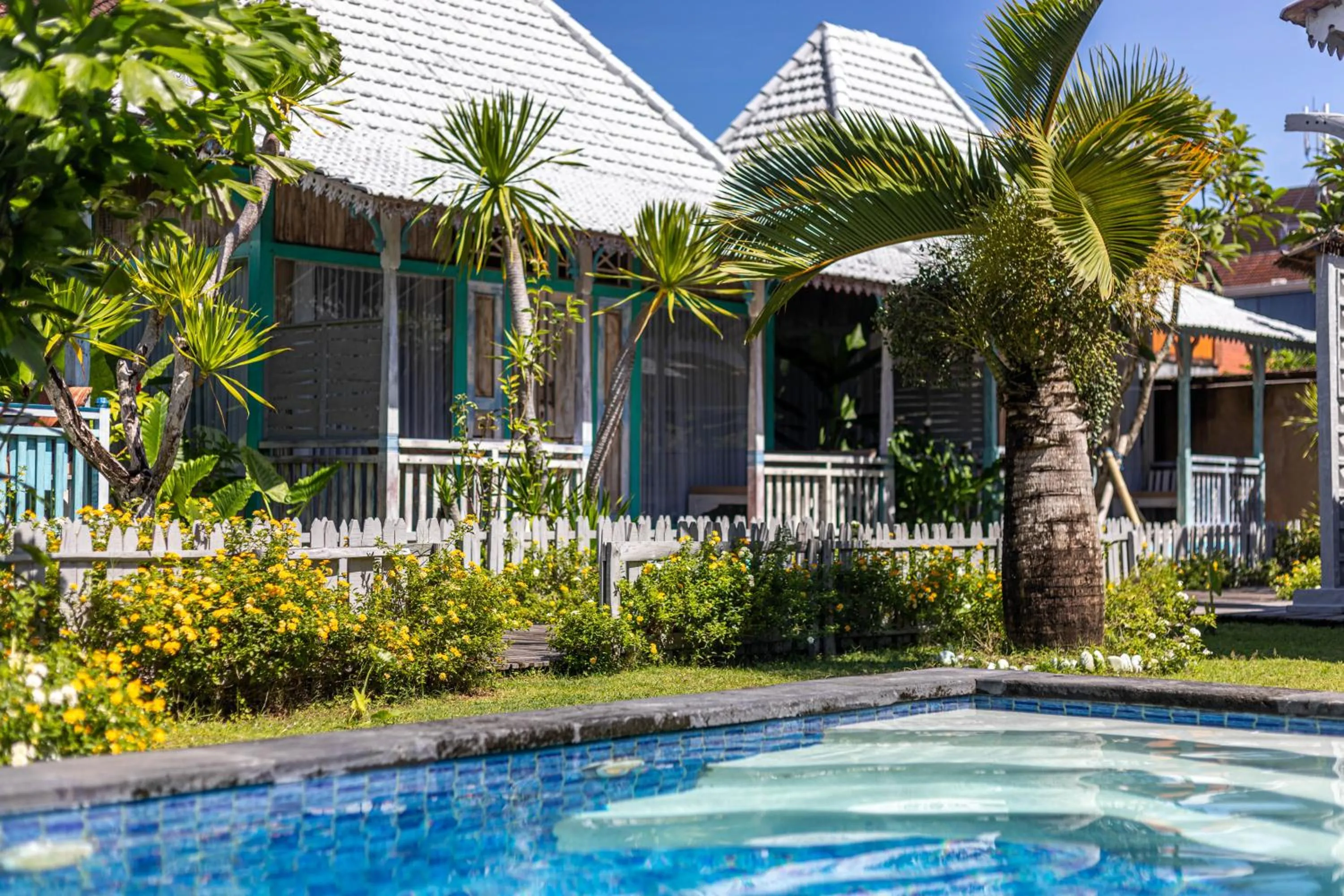 Pool view in Casa Batu Belig