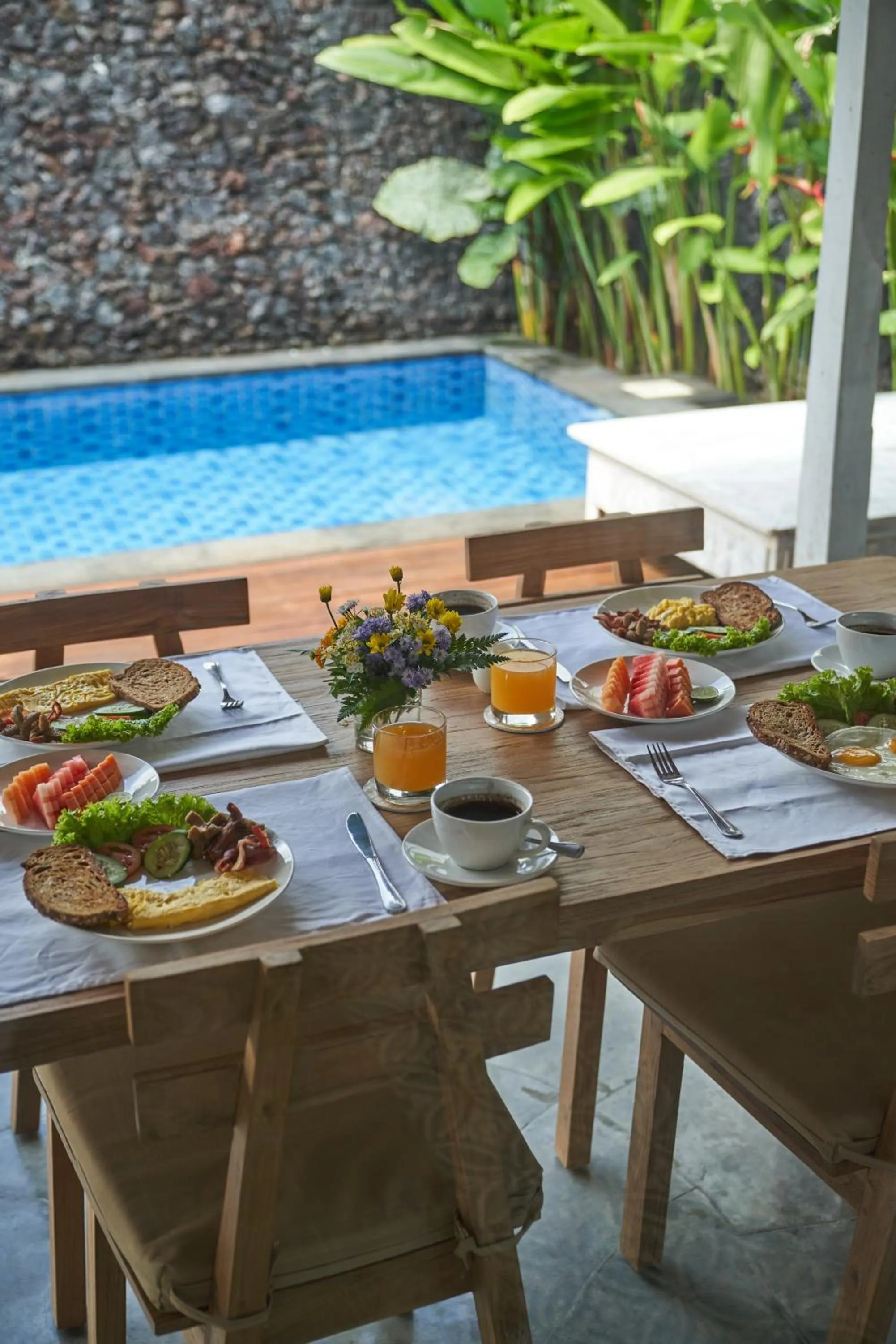 Patio in Casa Batu Belig