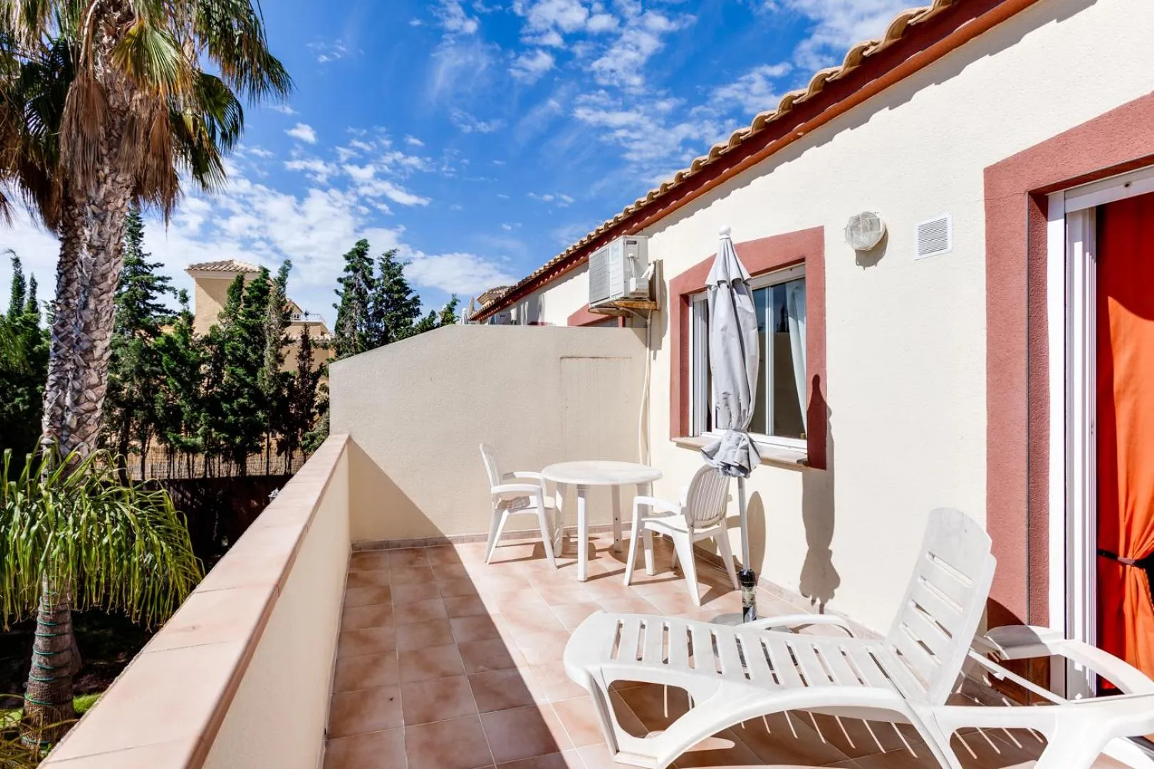 Patio in Laguna Salada Hotel Apartamento