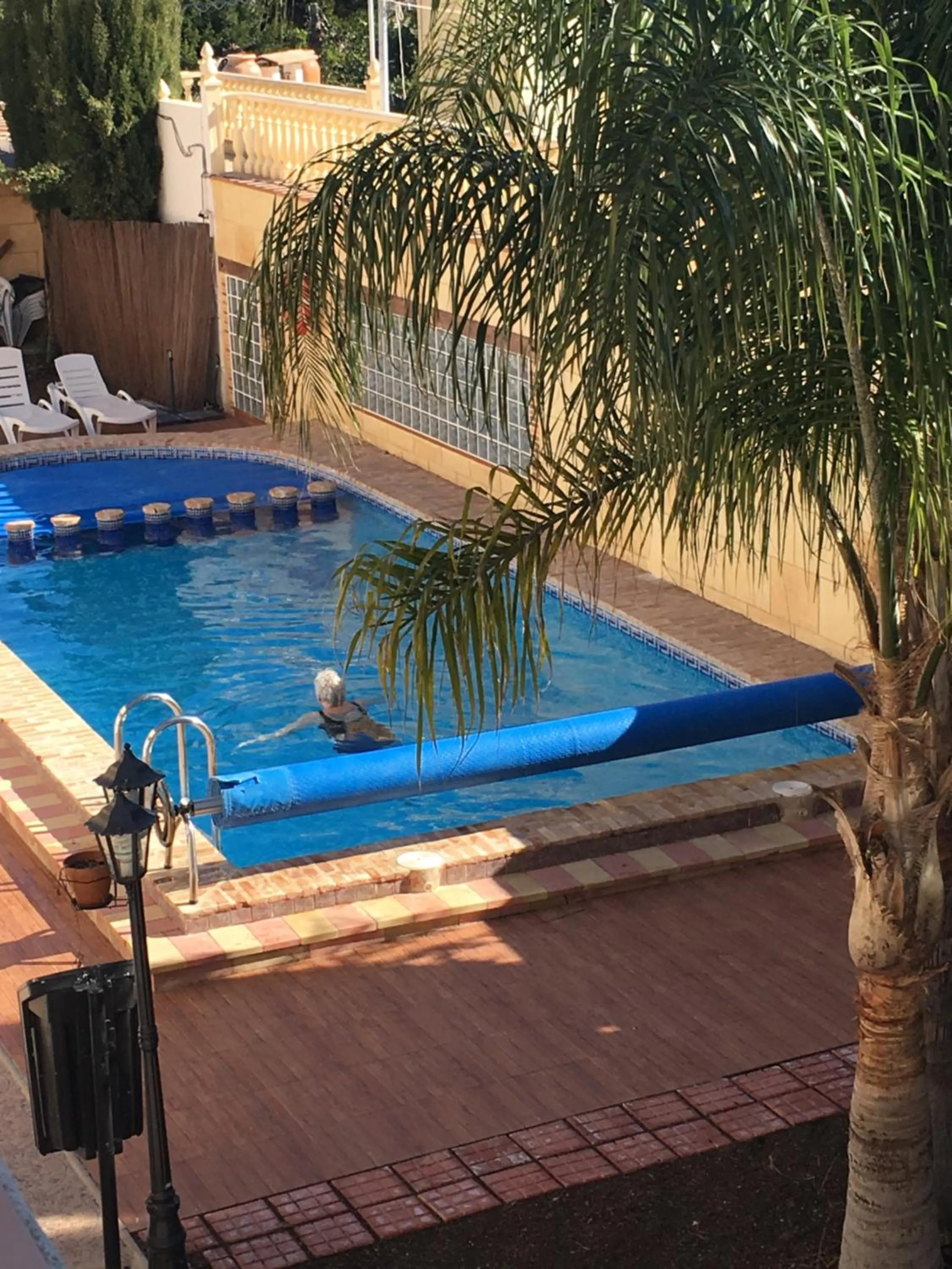 Swimming pool in Laguna Salada Hotel Apartamento