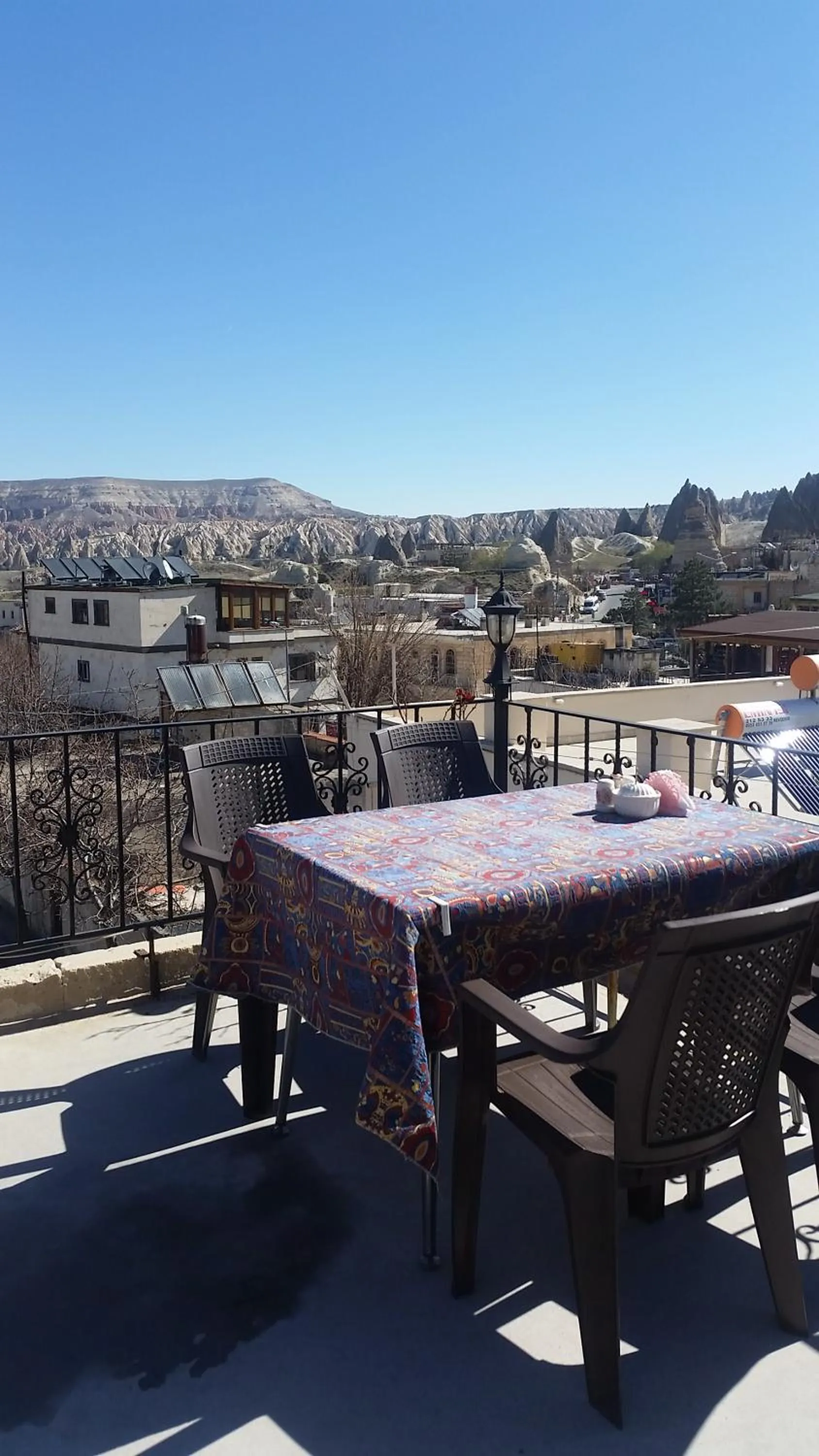 Balcony/Terrace in Emre's Stone House