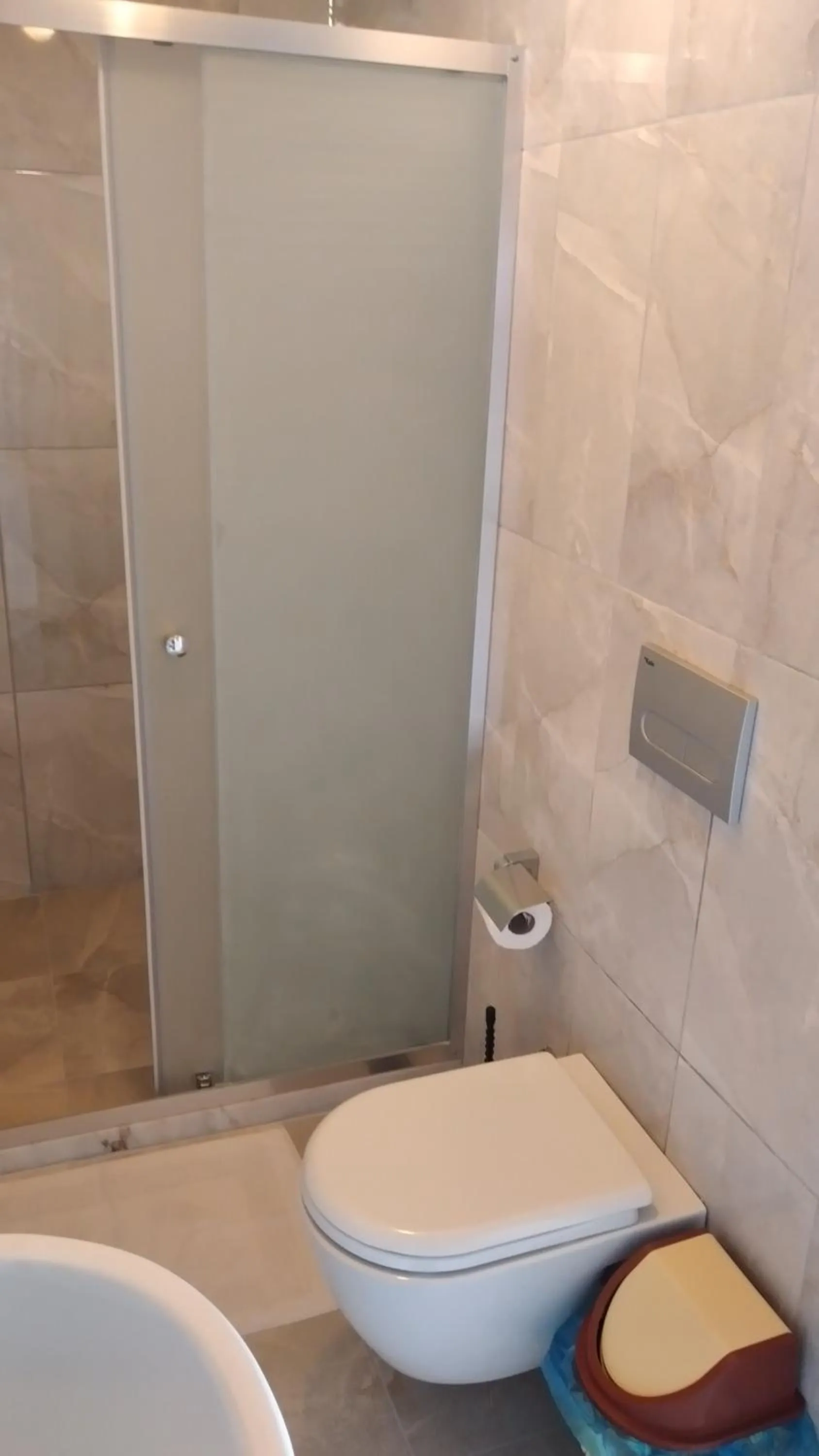 Bathroom in Emre's Stone House