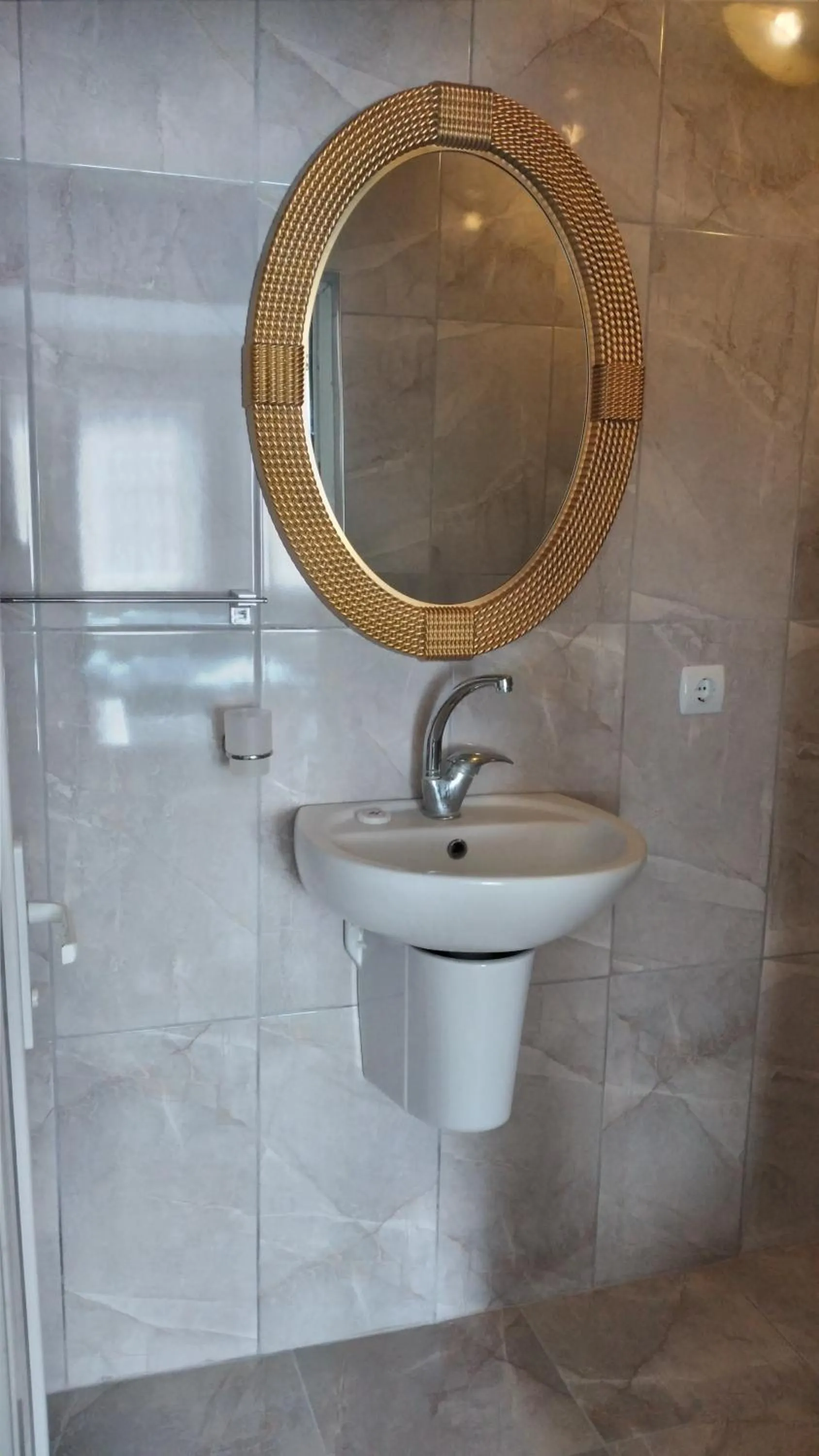 Bathroom in Emre's Stone House