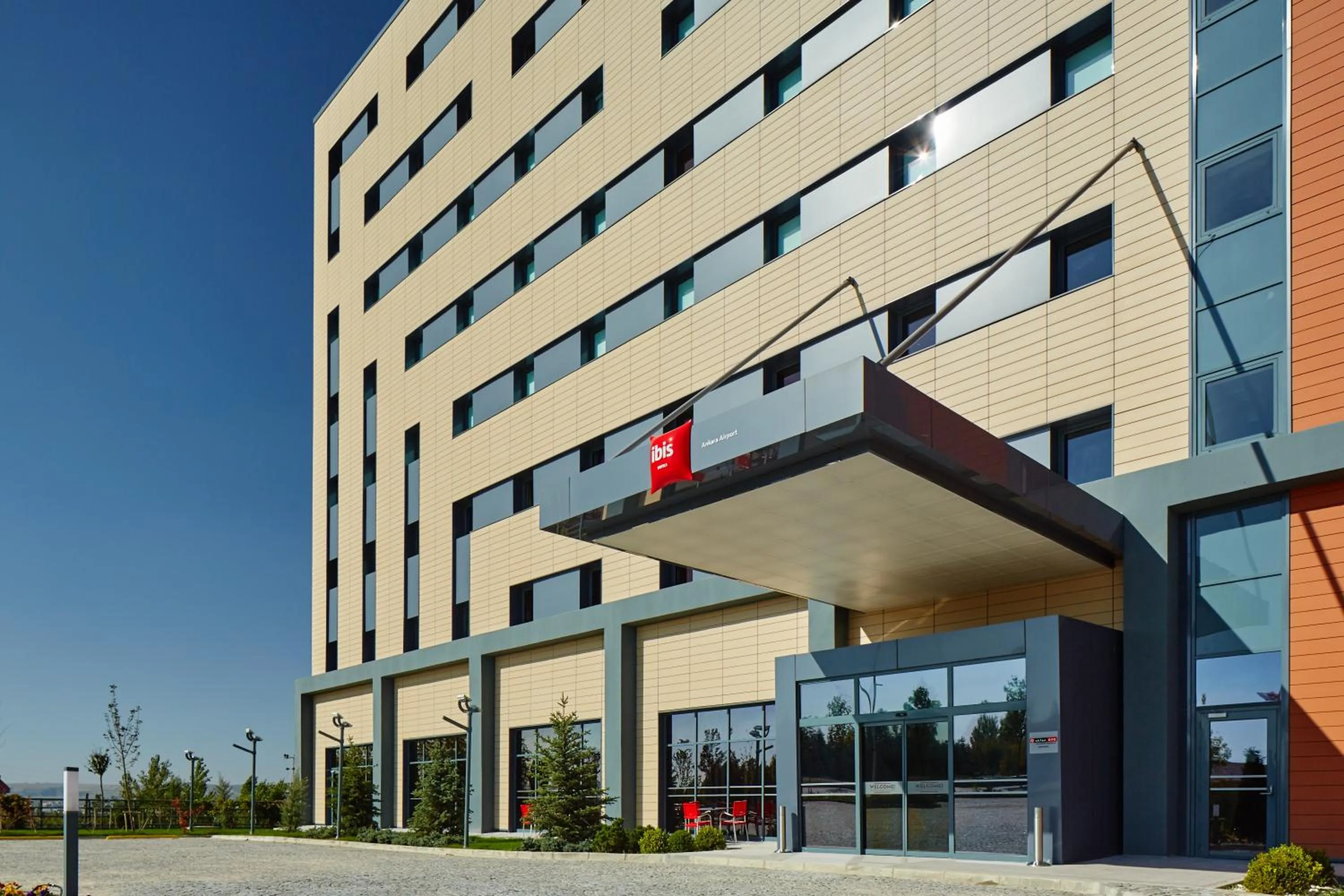 Facade/entrance in ibis Ankara Airport Hotel
