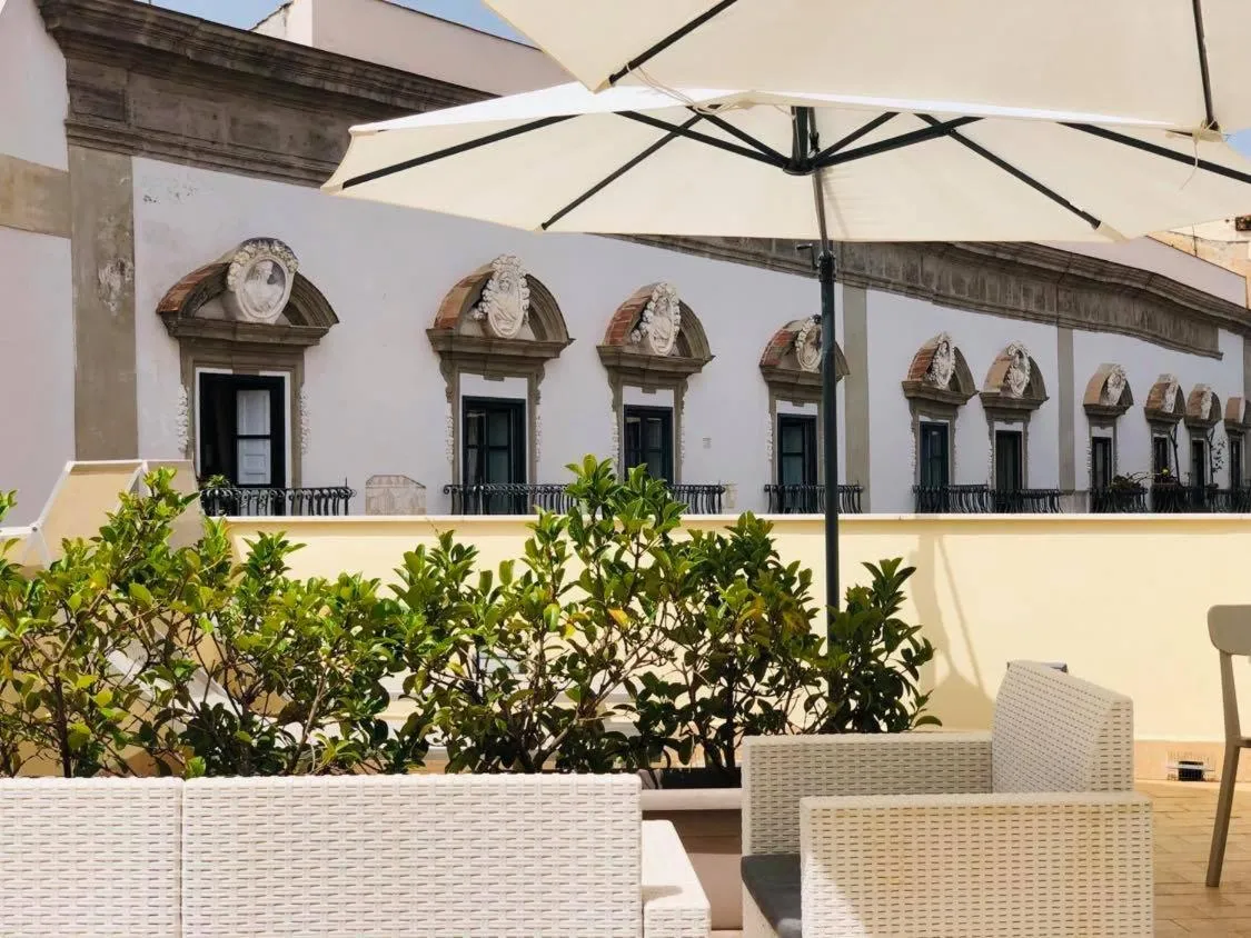 Balcony/Terrace in B&B Al Piazza Marina