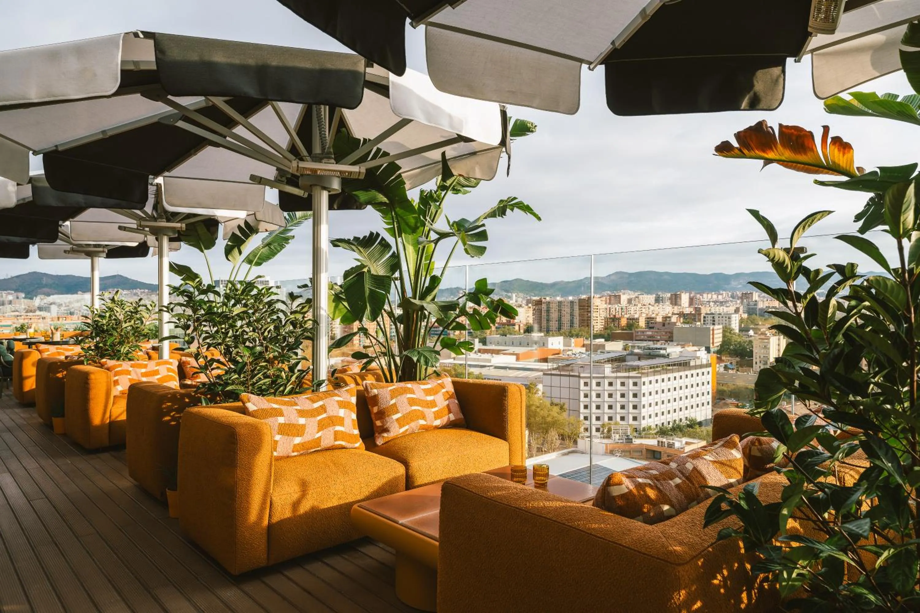Balcony/Terrace in The Social Hub Barcelona Poblenou