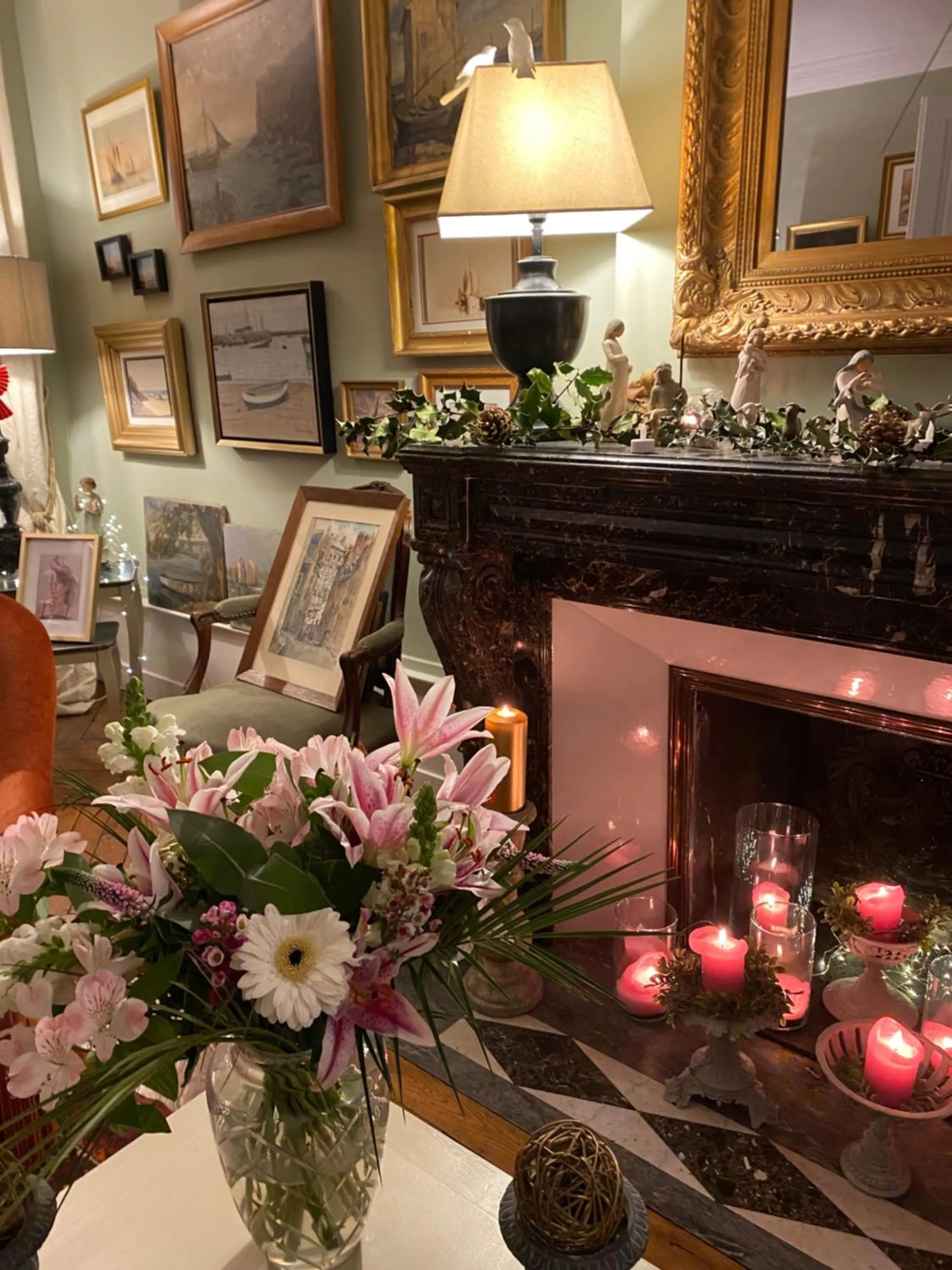 Living room in Au 16 Place Saint Louis