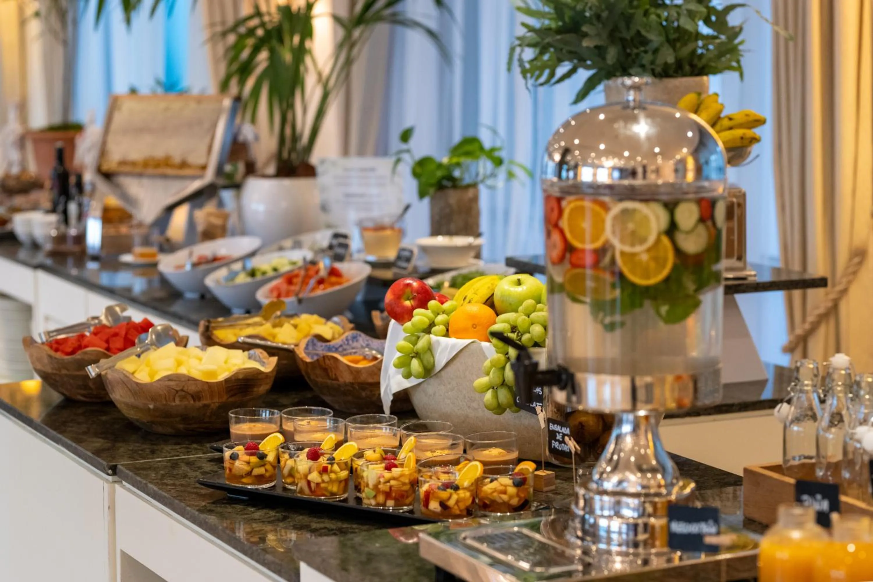 Food and drinks in Nixe Palace