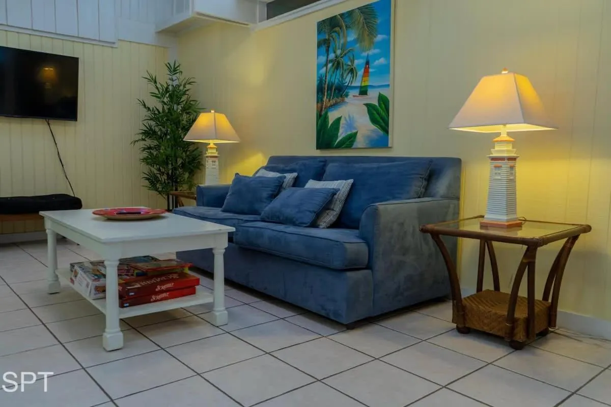 Living room in Caribbean Vibes House