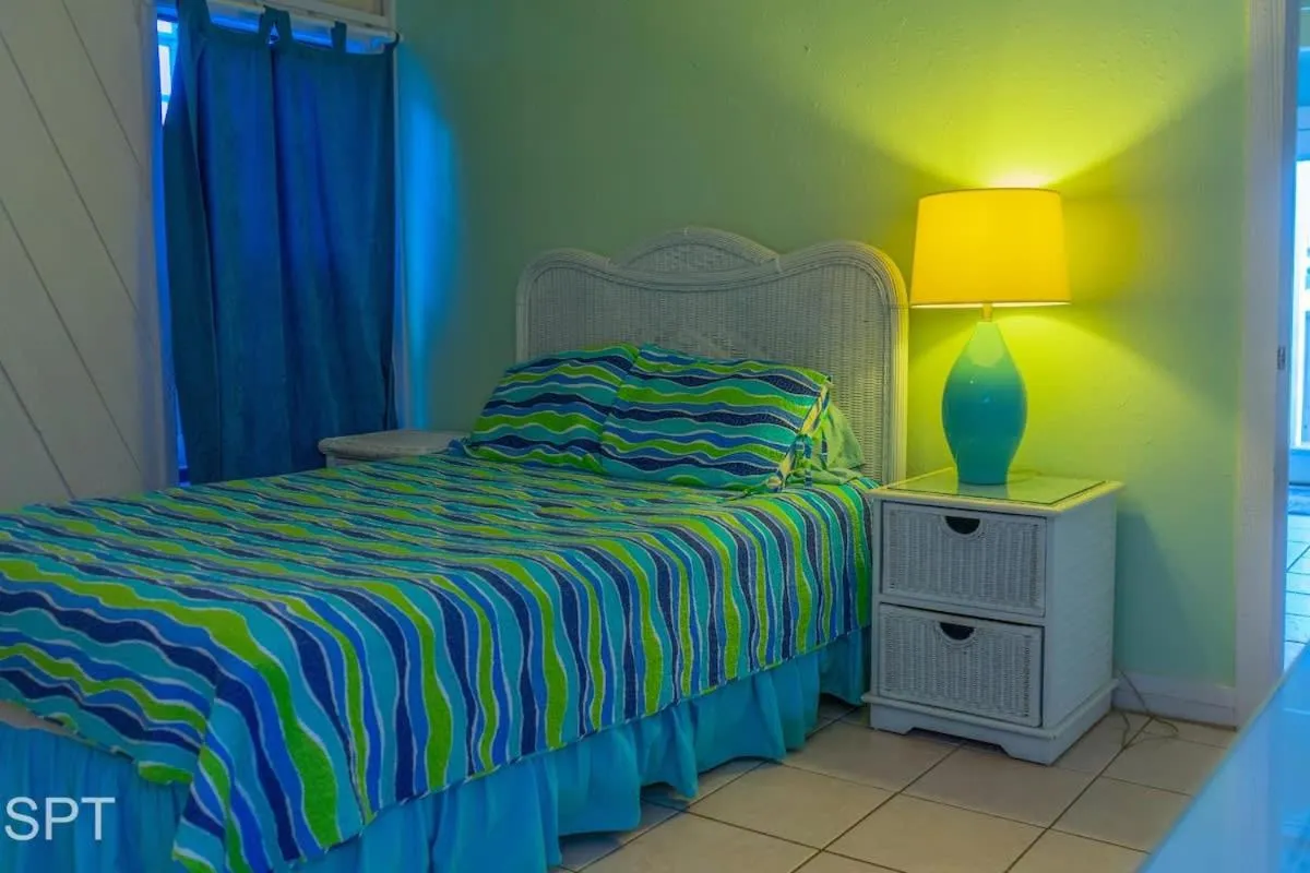 Bed in Caribbean Vibes House