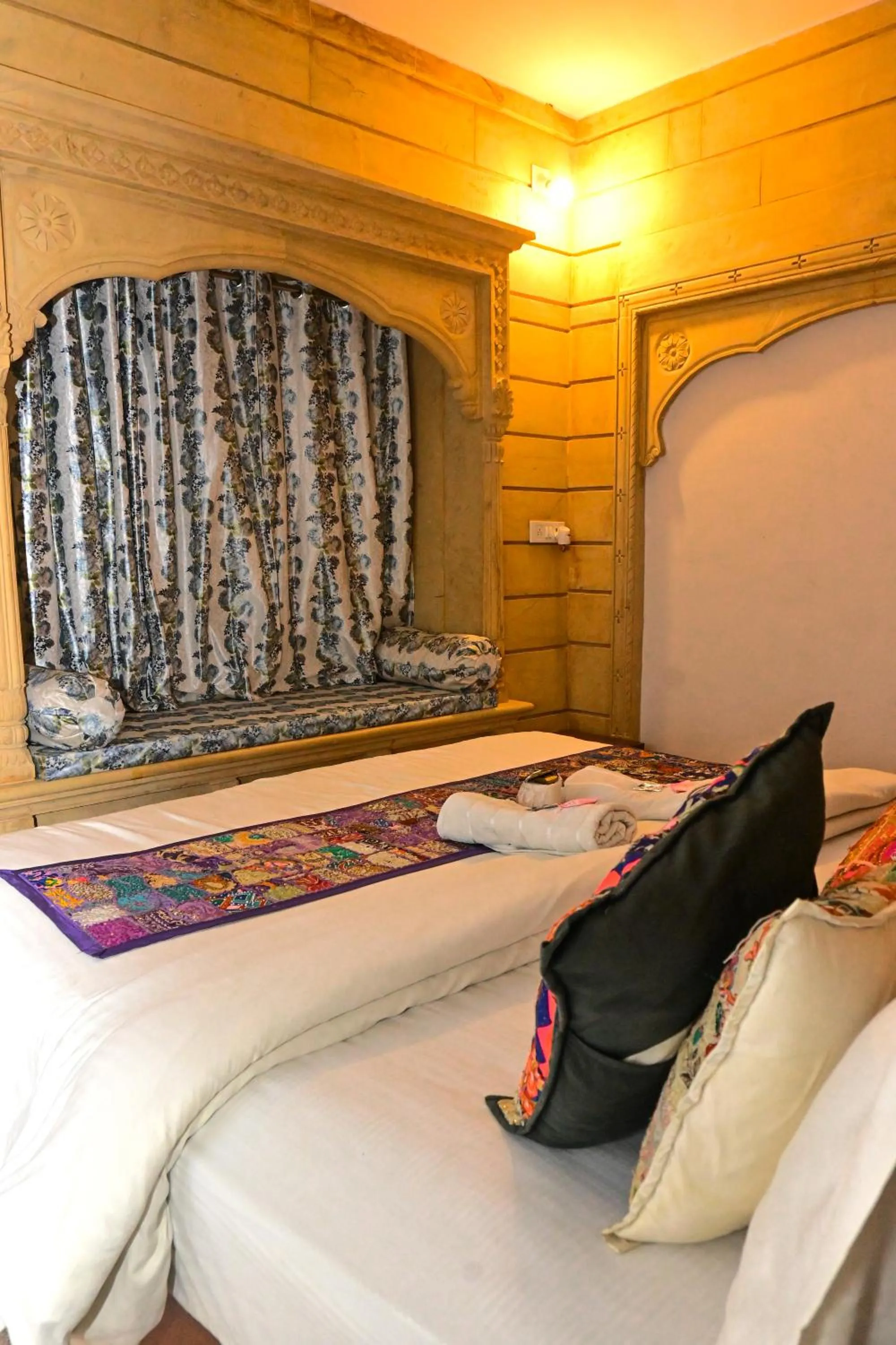 Bed in Relax Inn Jaisalmer