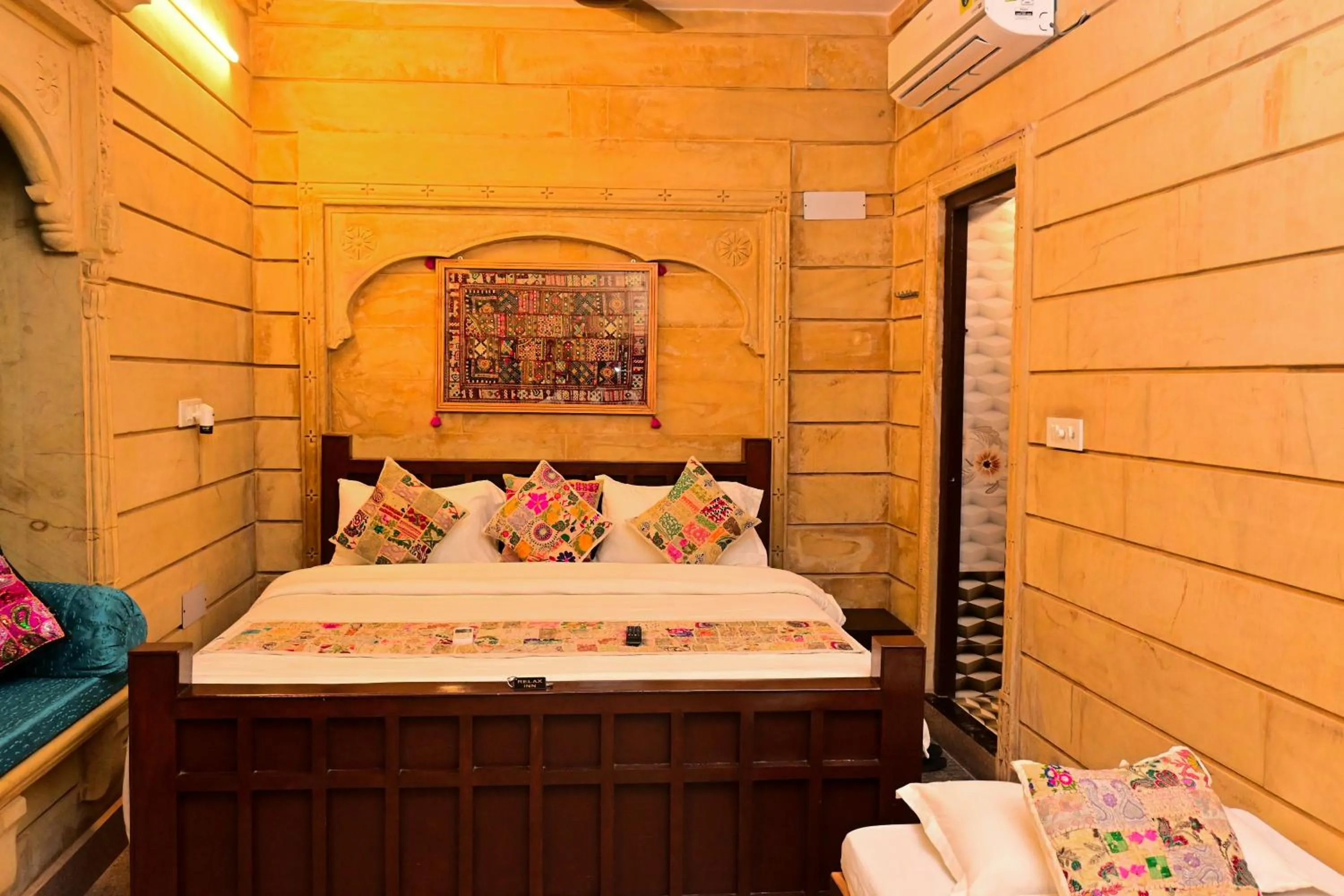 Bed in Relax Inn Jaisalmer
