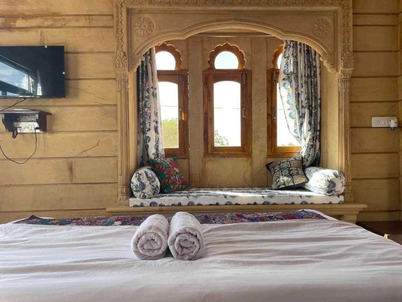 Bed in Relax Inn Jaisalmer