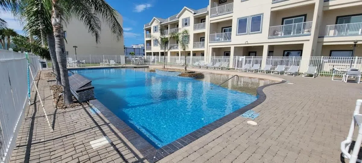 Swimming pool in Tortuga Bay