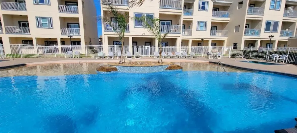 Swimming pool in Tortuga Bay