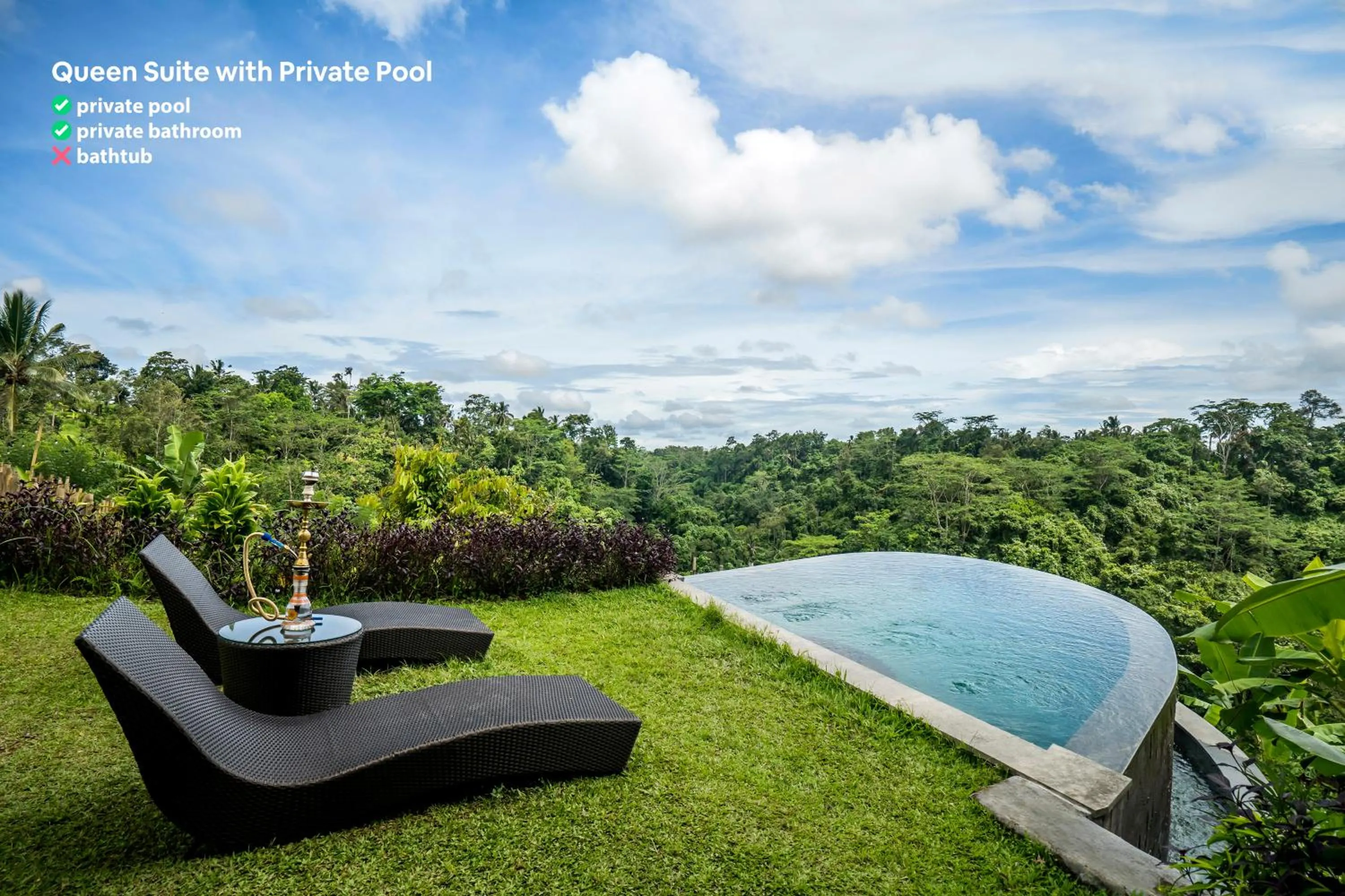 Garden in Bubble Hotel Bali Ubud - Adults Only